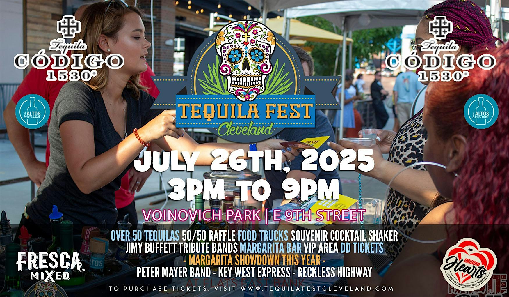 Tequila Fest Cleveland 2025 at Voinovich Bicentennial Park – Cleveland, OH