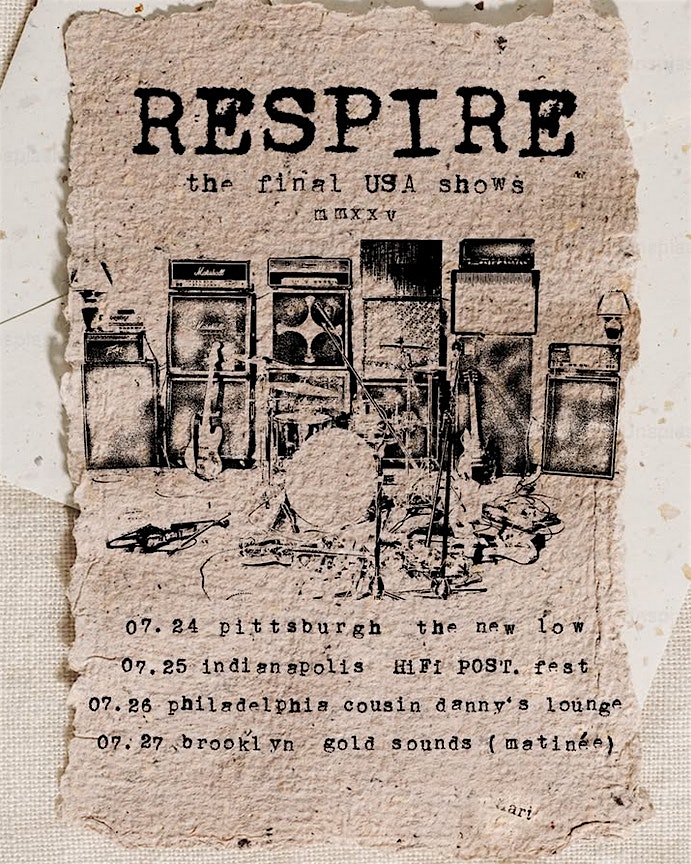 Respire @ Cousin Danny’s at Cousin Danny’s Lounge – Philadelphia, PA