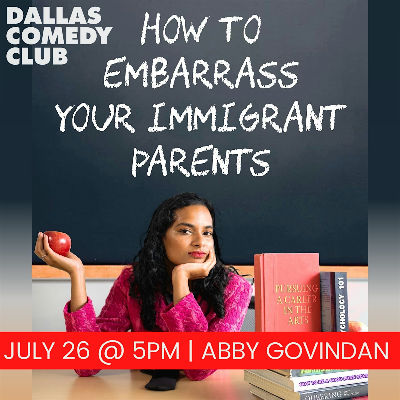 Abby Govindan Presents: How to Embarrass Your Immigrant Parents at Dallas Comedy Club – Dallas, TX
