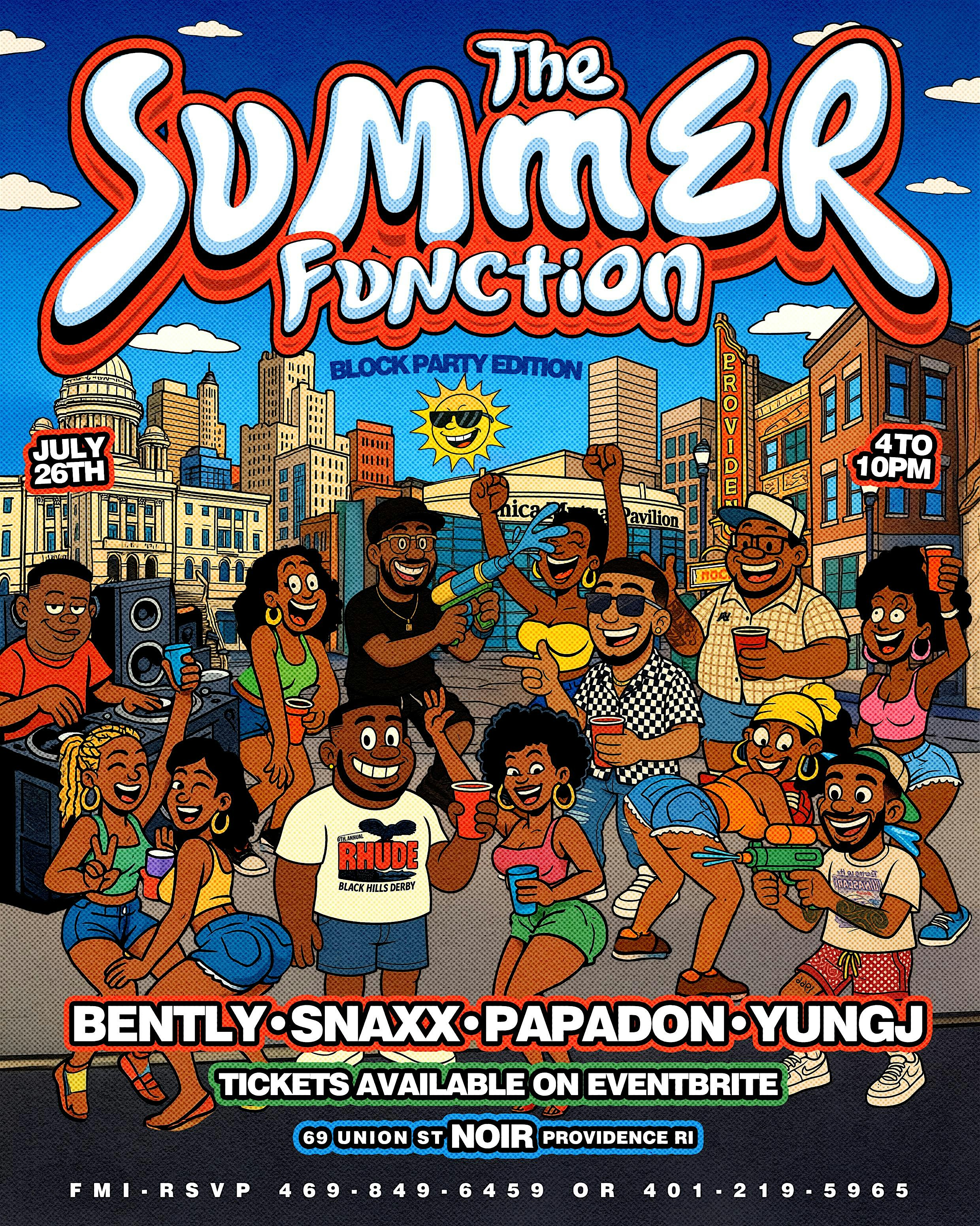The Summer Function: Block Party Edition at Noir Lounge – Providence, RI