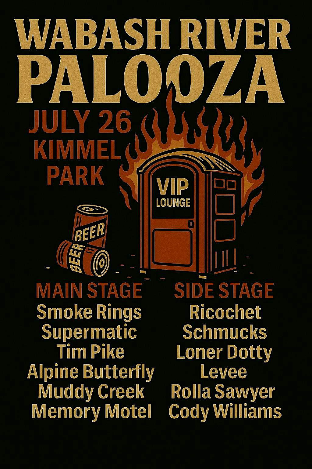 Wabash River Palooza at Kimmel Park – Vincennes, IN