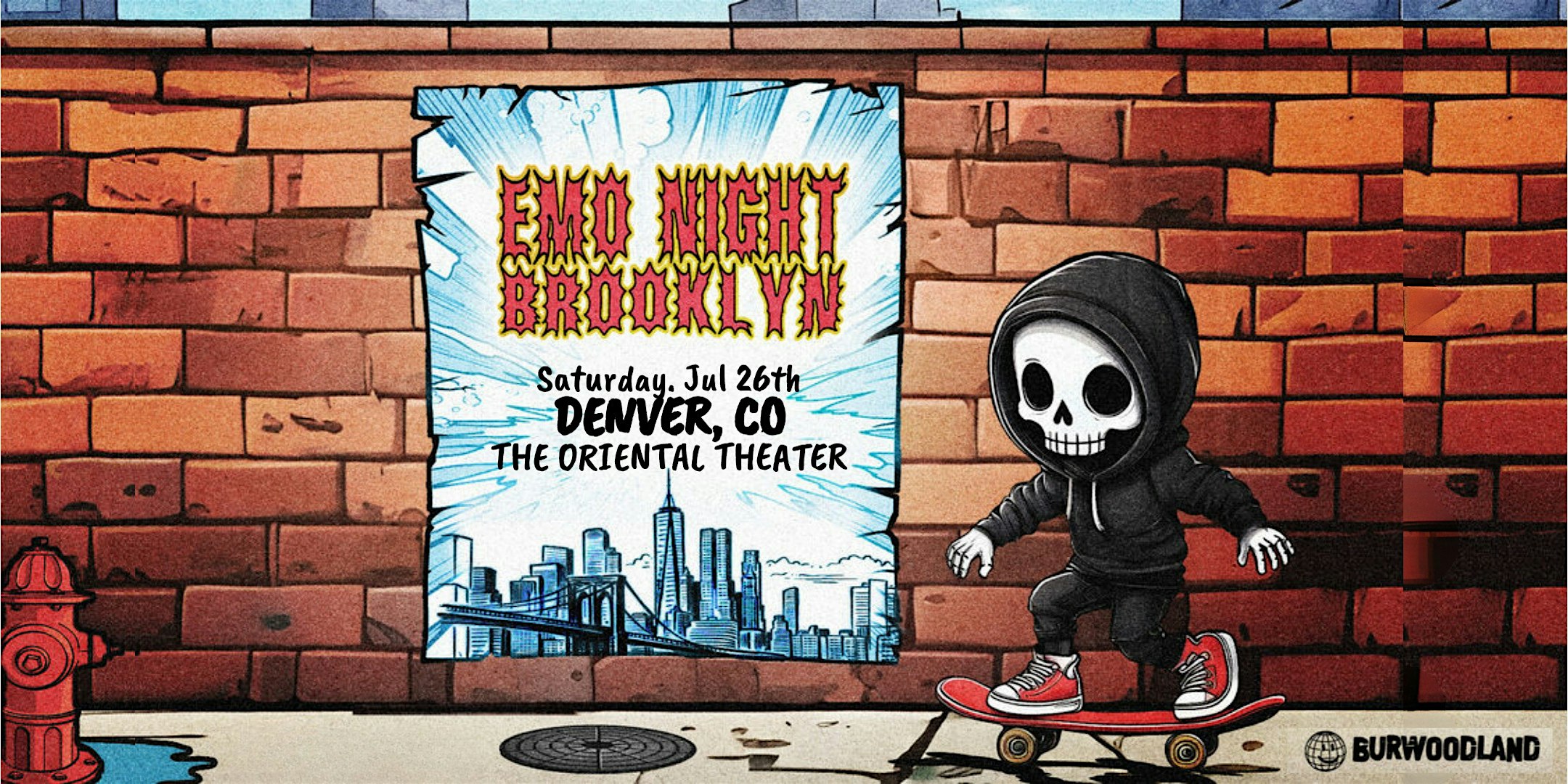 Emo Night Brooklyn @ The Oriental Theater at Oriental Theater – Denver, CO