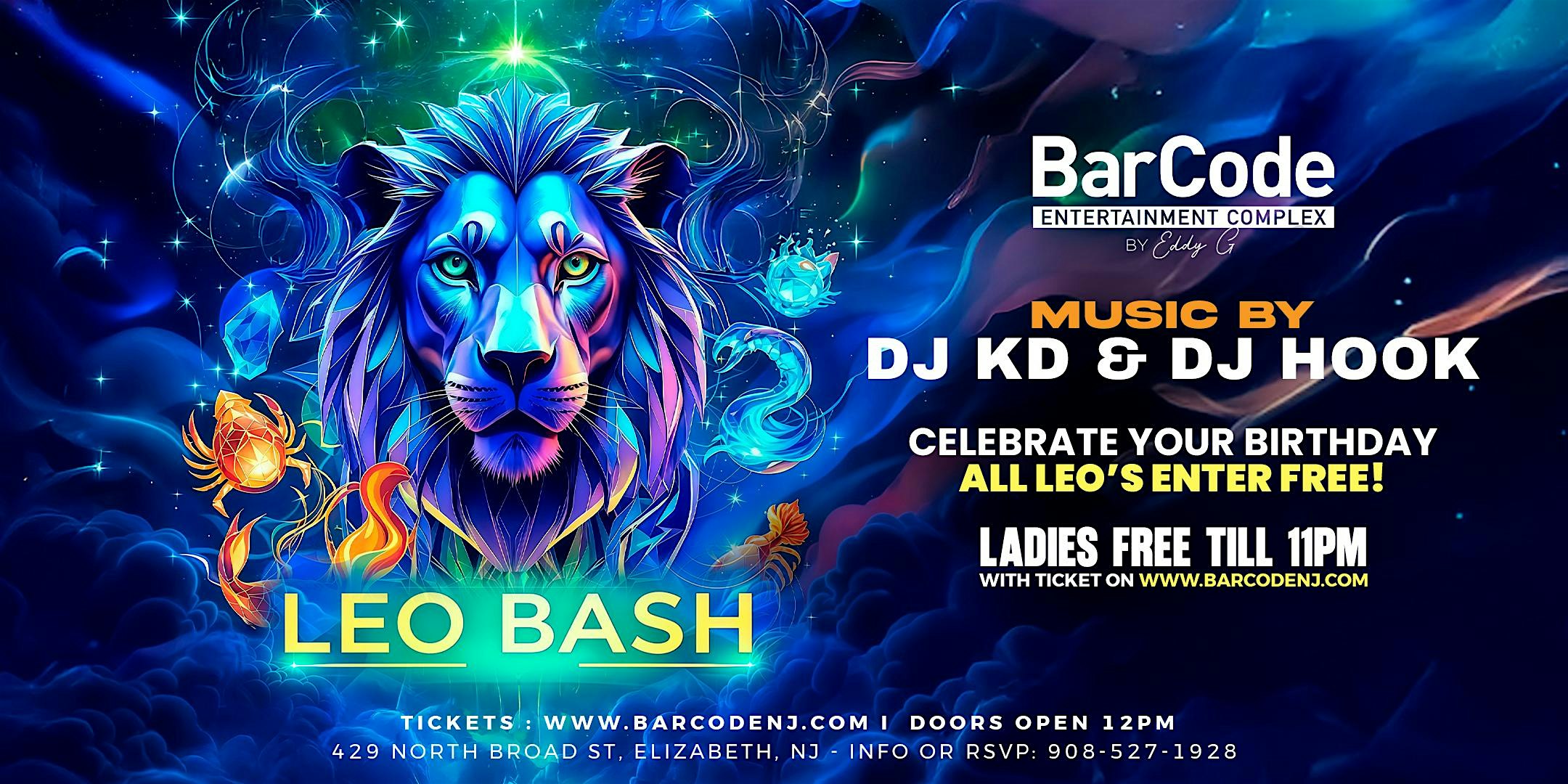 Leo Affair w/ DJ KD & Hook at BarCode – Elizabeth, NJ