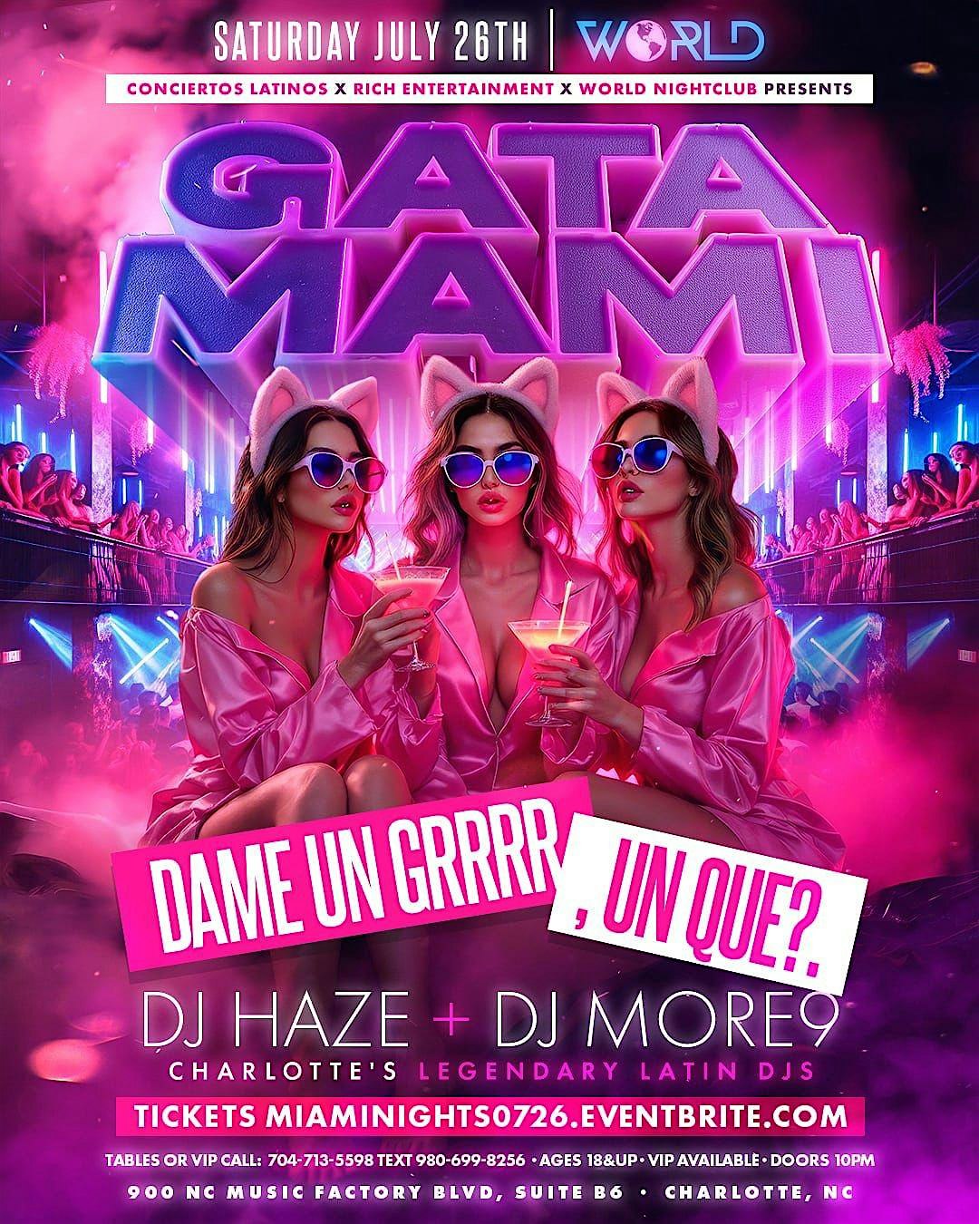 Miami Nights | 18+ | patio at World Nightclub – Charlotte, NC