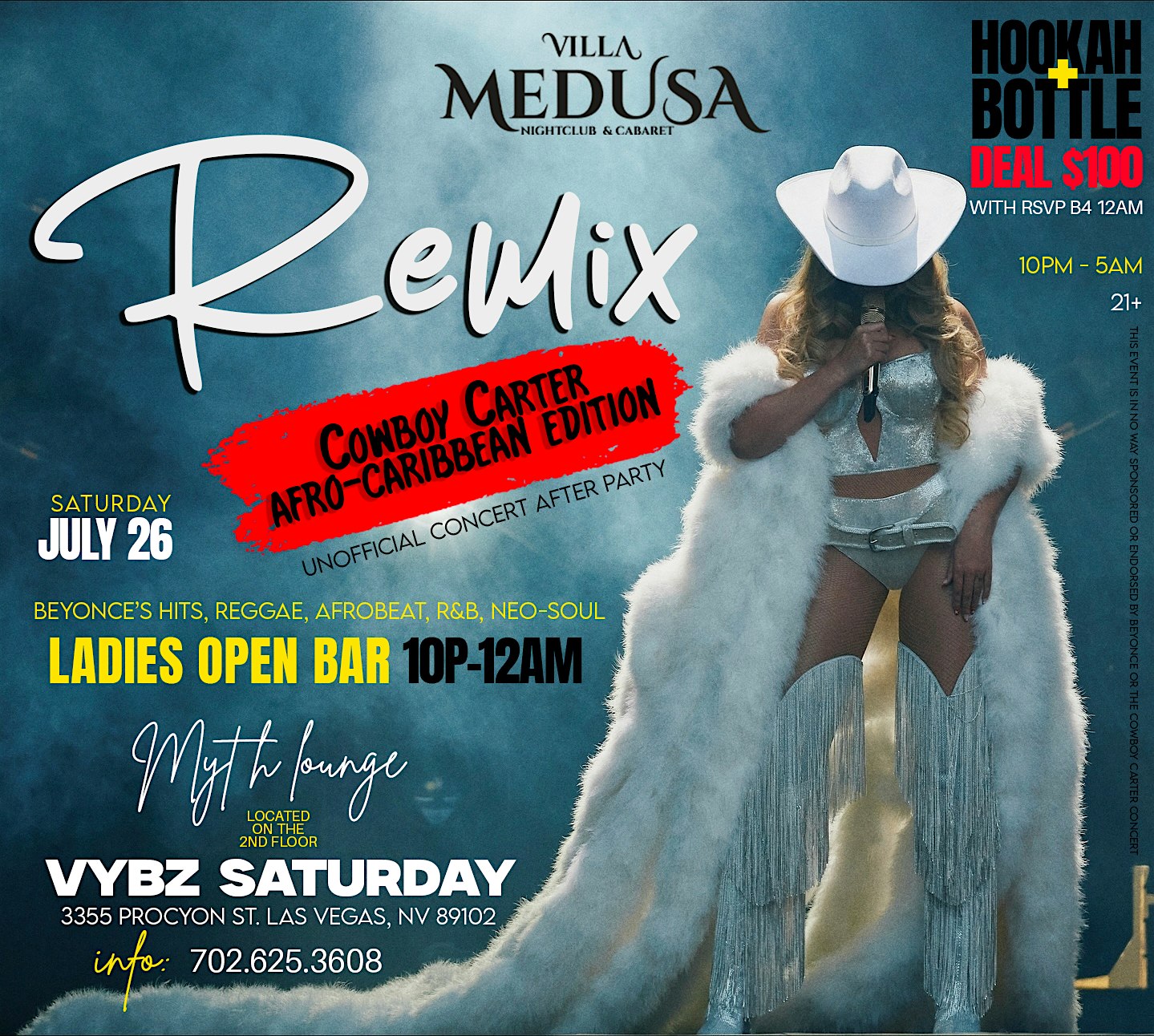 Remix: Cowboy Carter Afro-Caribbean Edition at 3355 Procyon St – Las Vegas, NV