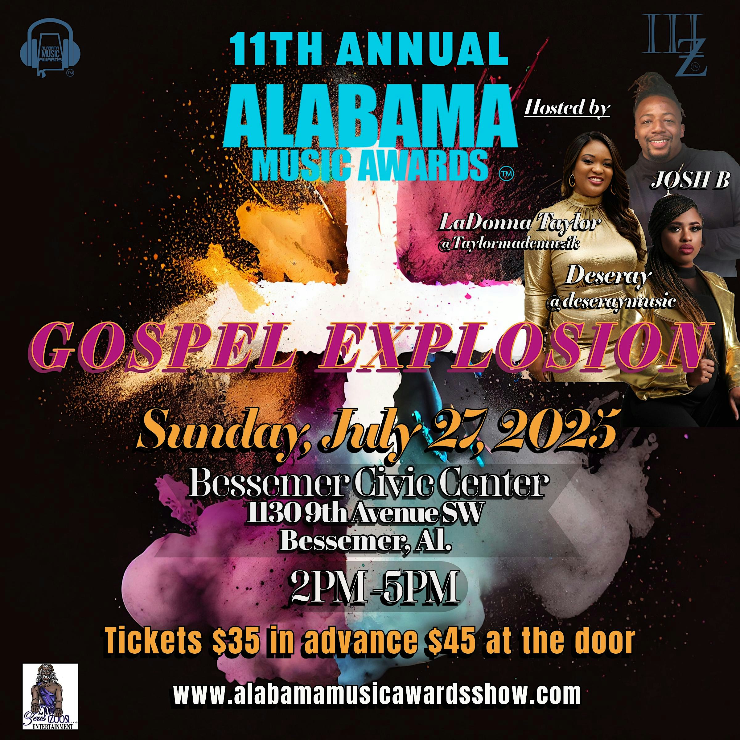 11th Annual AMAs Gospel Explosion at Bessemer Civic Center – Bessemer, AL