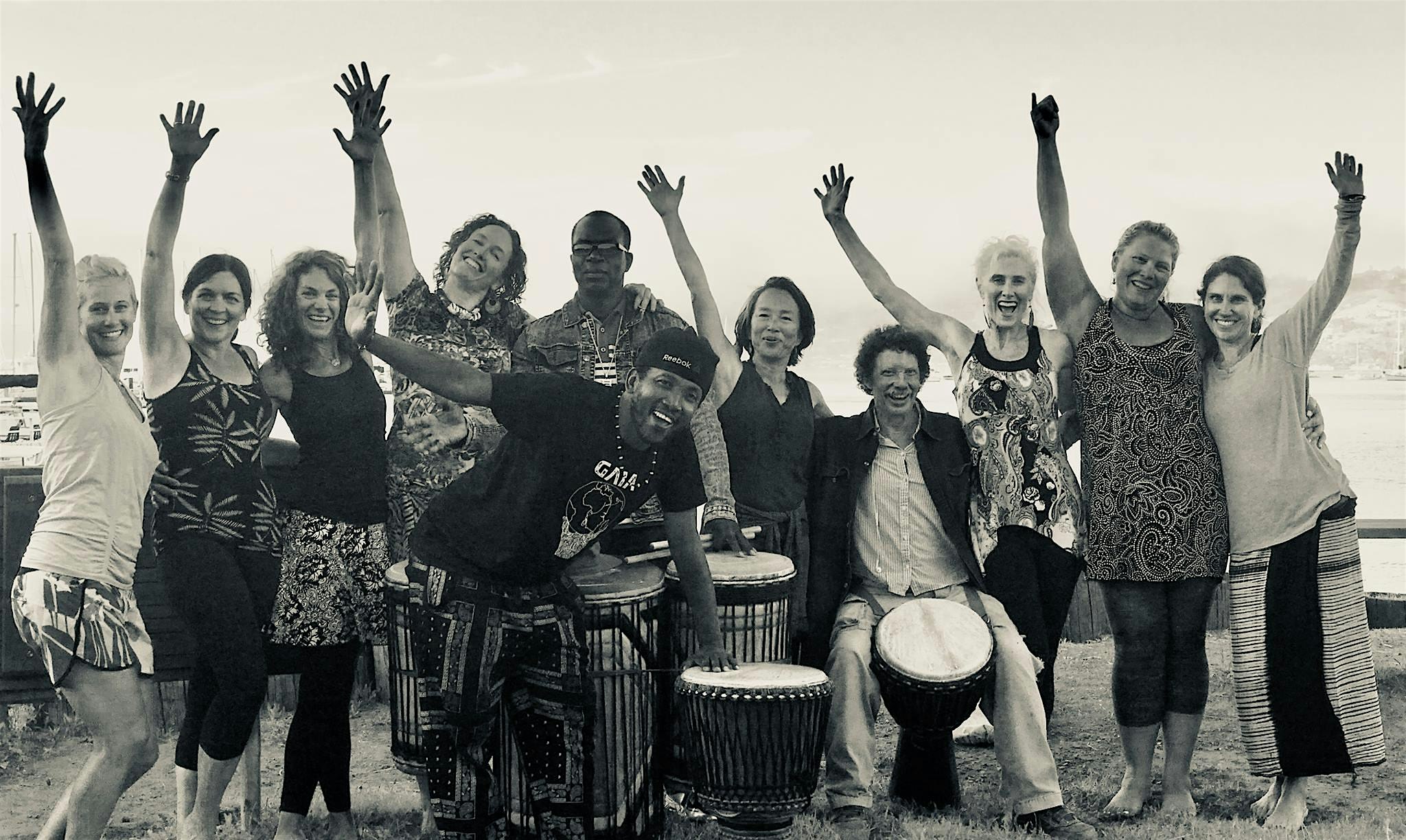 West African Dance with Naby Bangoura & High Energy Live Drumming! at Stapleton School of the Performing Arts – San Anselmo, CA