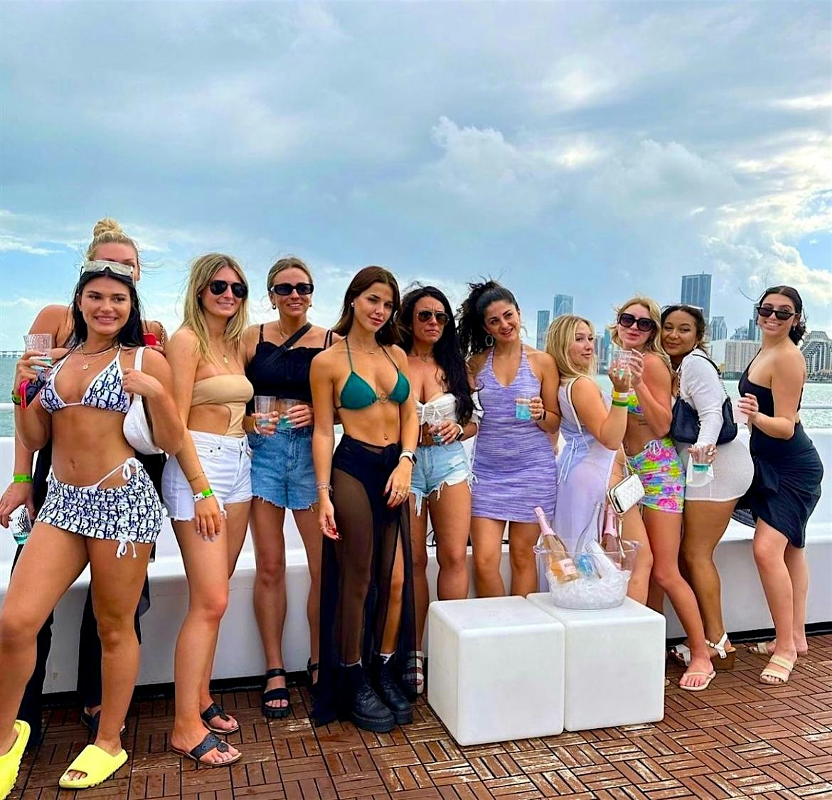 South Beach Yacht Party Packages â Miami Beach Party Boat at 401 Biscayne Blvd – Miami, FL