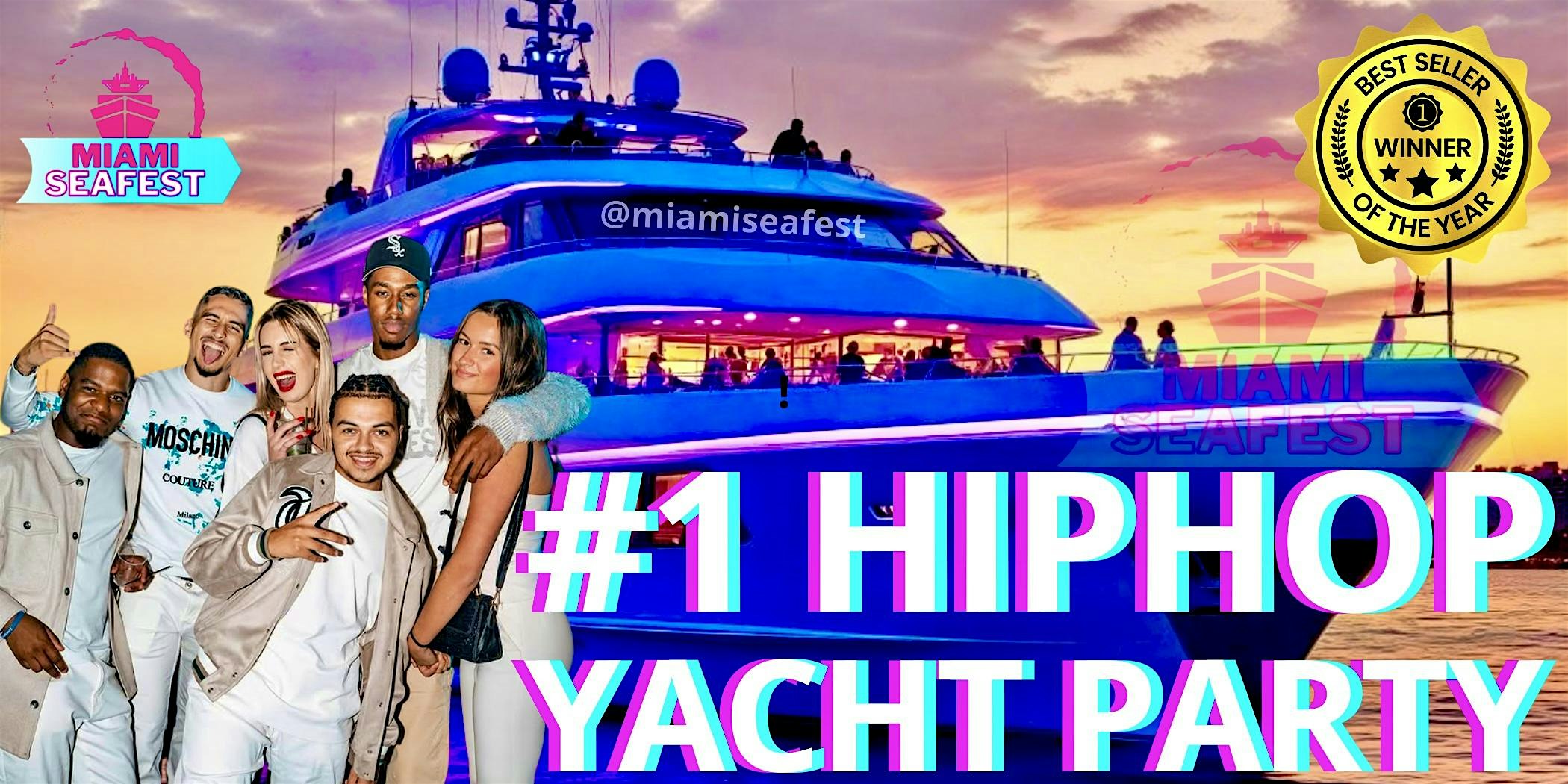 YACHT PARTY – BOAT PARTY – ALL INCLUSIVE at Miami Yacht Party and Boat Party – Miami, FL