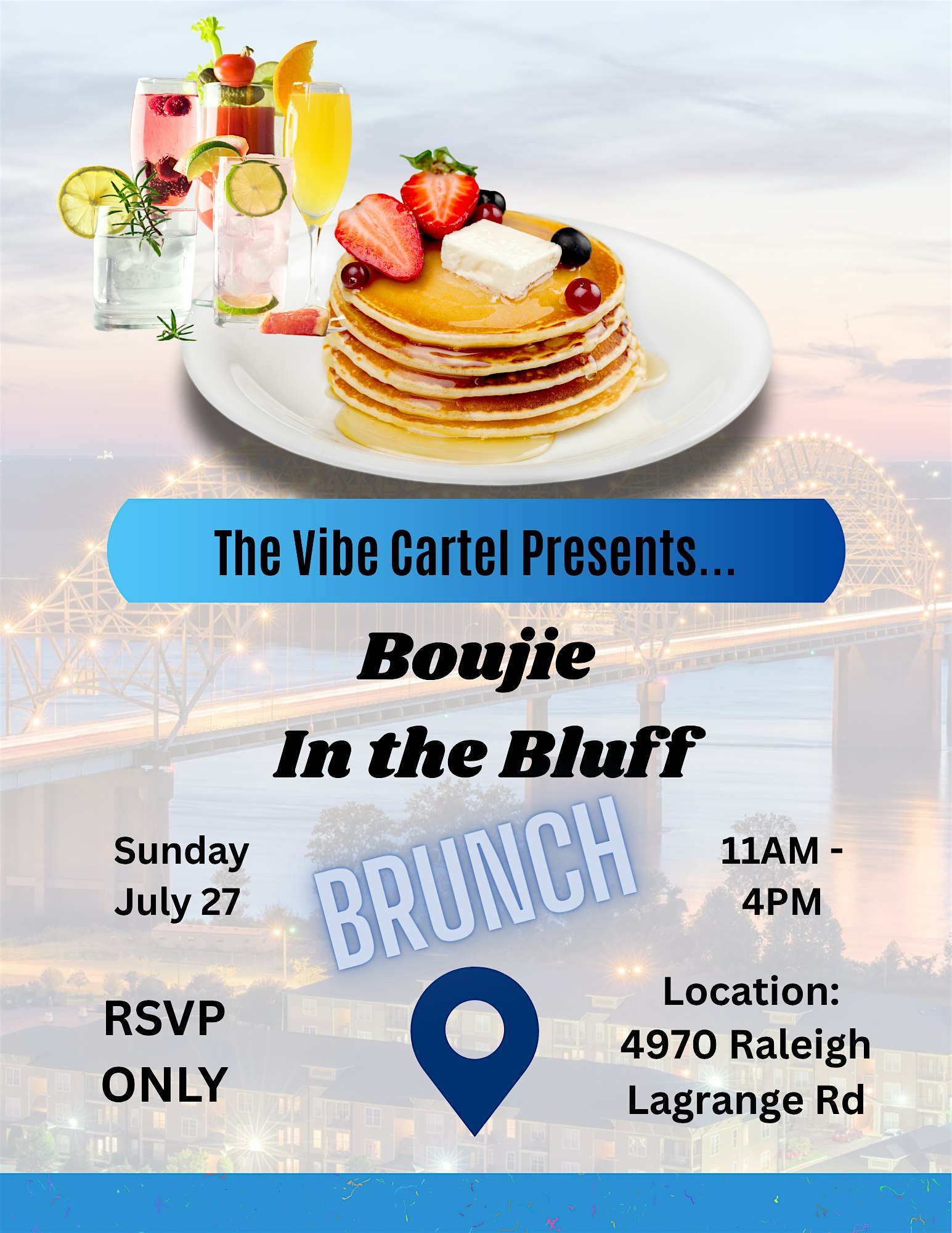 Boujie in the Bluff Brunch at 4970 Raleigh Lagrange Road, Memphis, TN, USA – Memphis, TN