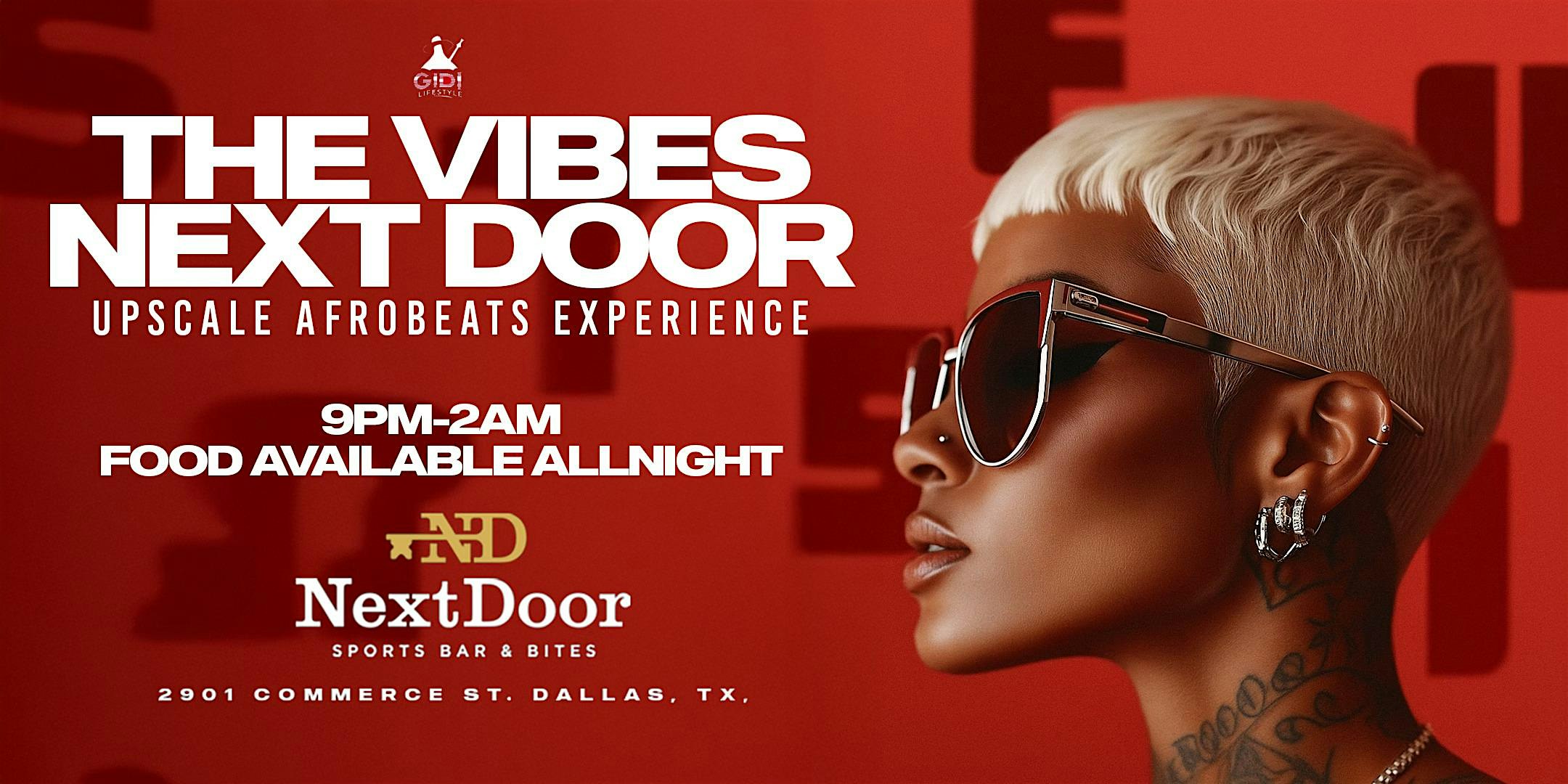 The Vibes Next Door at Next Door Sports Bar & Bites – Dallas, TX