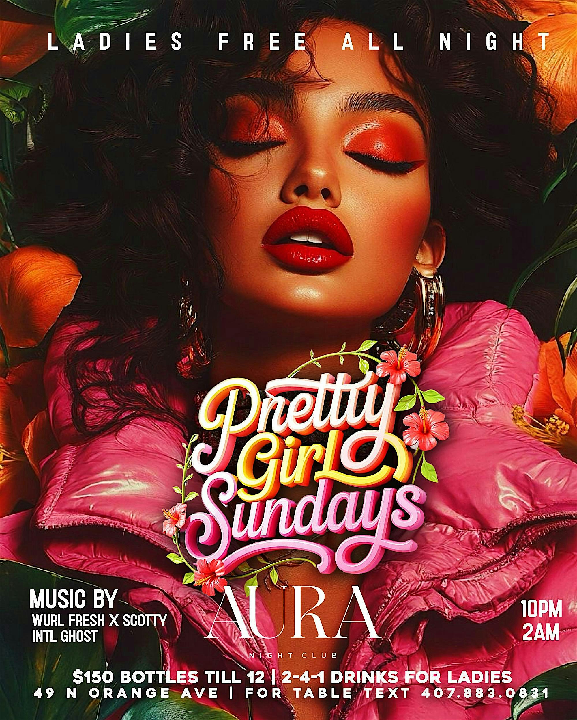 PRETTY GIRL SUNDAYS at La Rosa – Orlando, FL