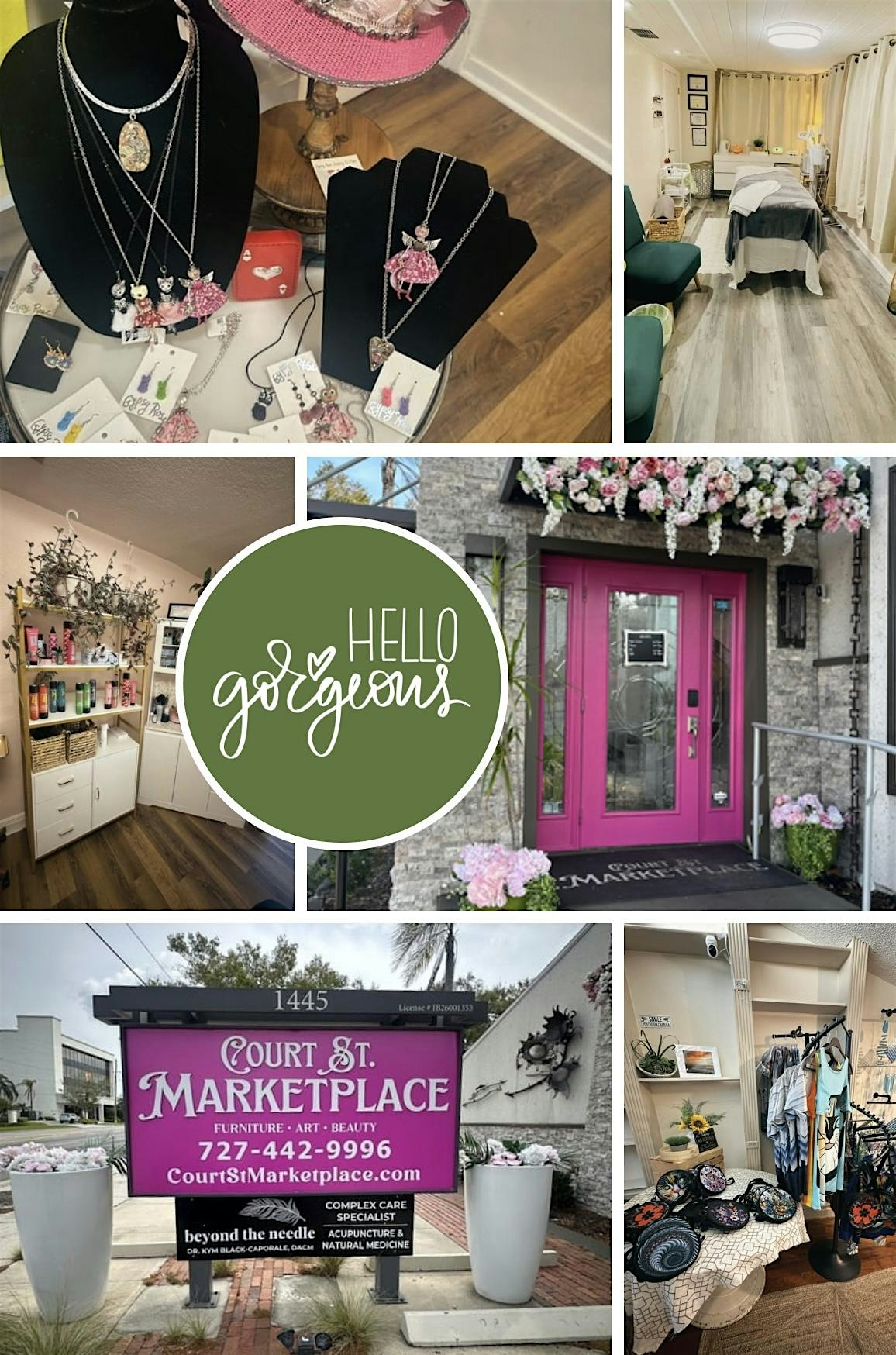 Sip, Shop, & Spa! at 1445 Court St – Clearwater, FL