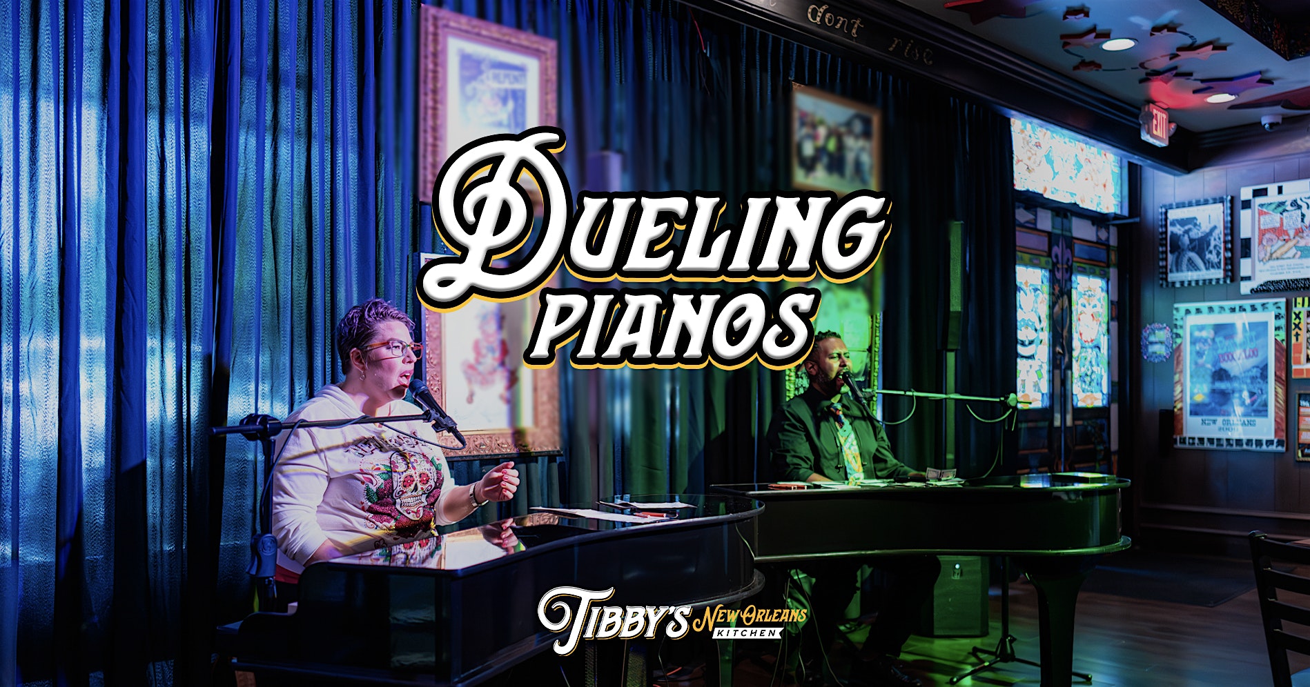Dueling Pianos Brunch at Tibby’s New Orleans Kitchen in Winter Park at Tibby’s New Orleans Kitchen – Winter Park, FL