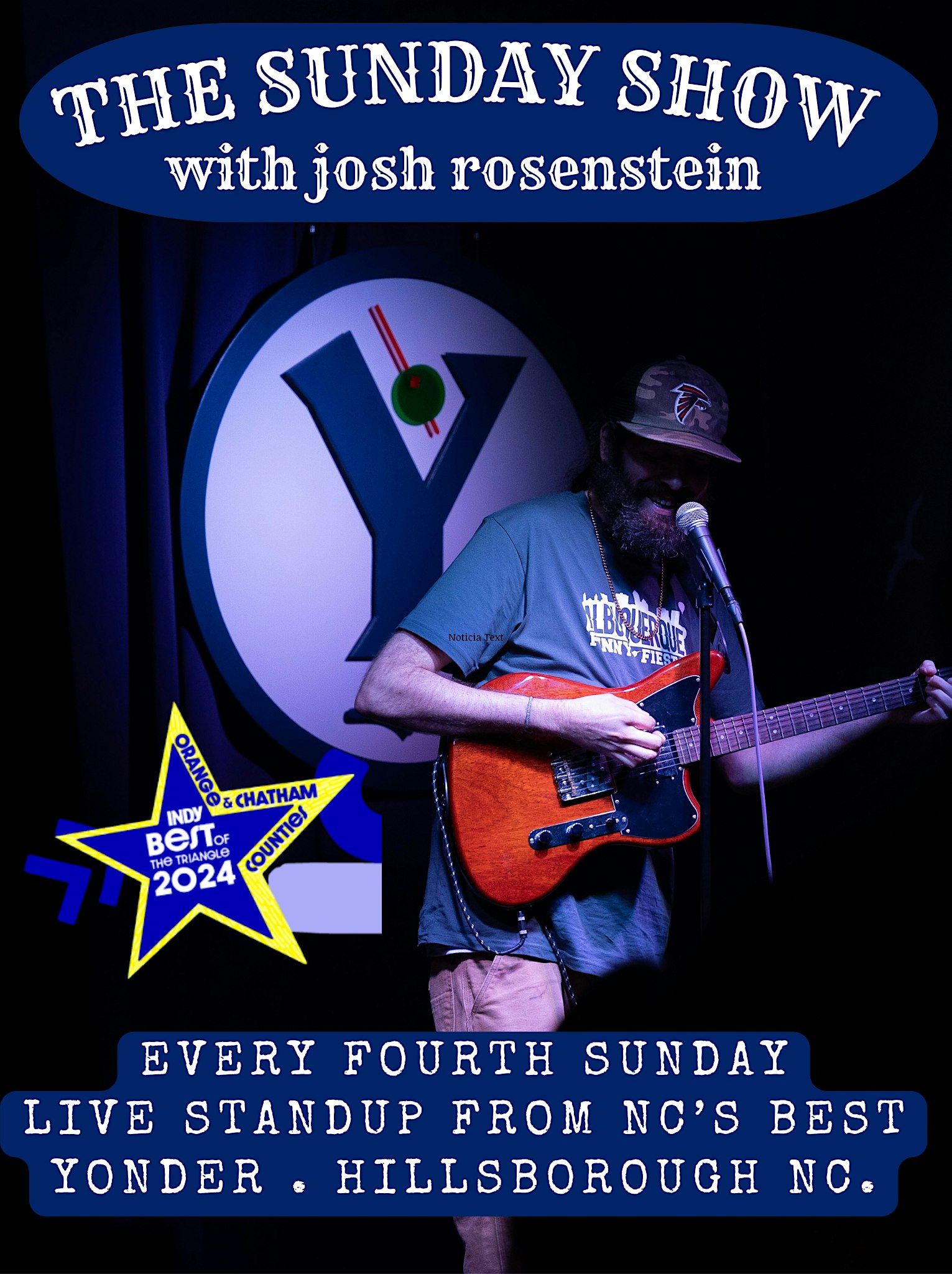 The Sunday Show w/ Josh Rosenstein at Yonder: Southern Cocktails and Brew – Hillsborough, NC