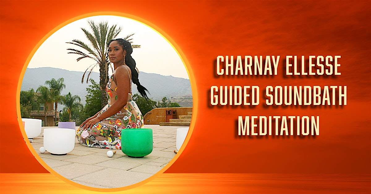 Charnay-Ellesse Las Vegas Guided Sound Bath Meditation at Bllack Hair Shop – Las Vegas, NV