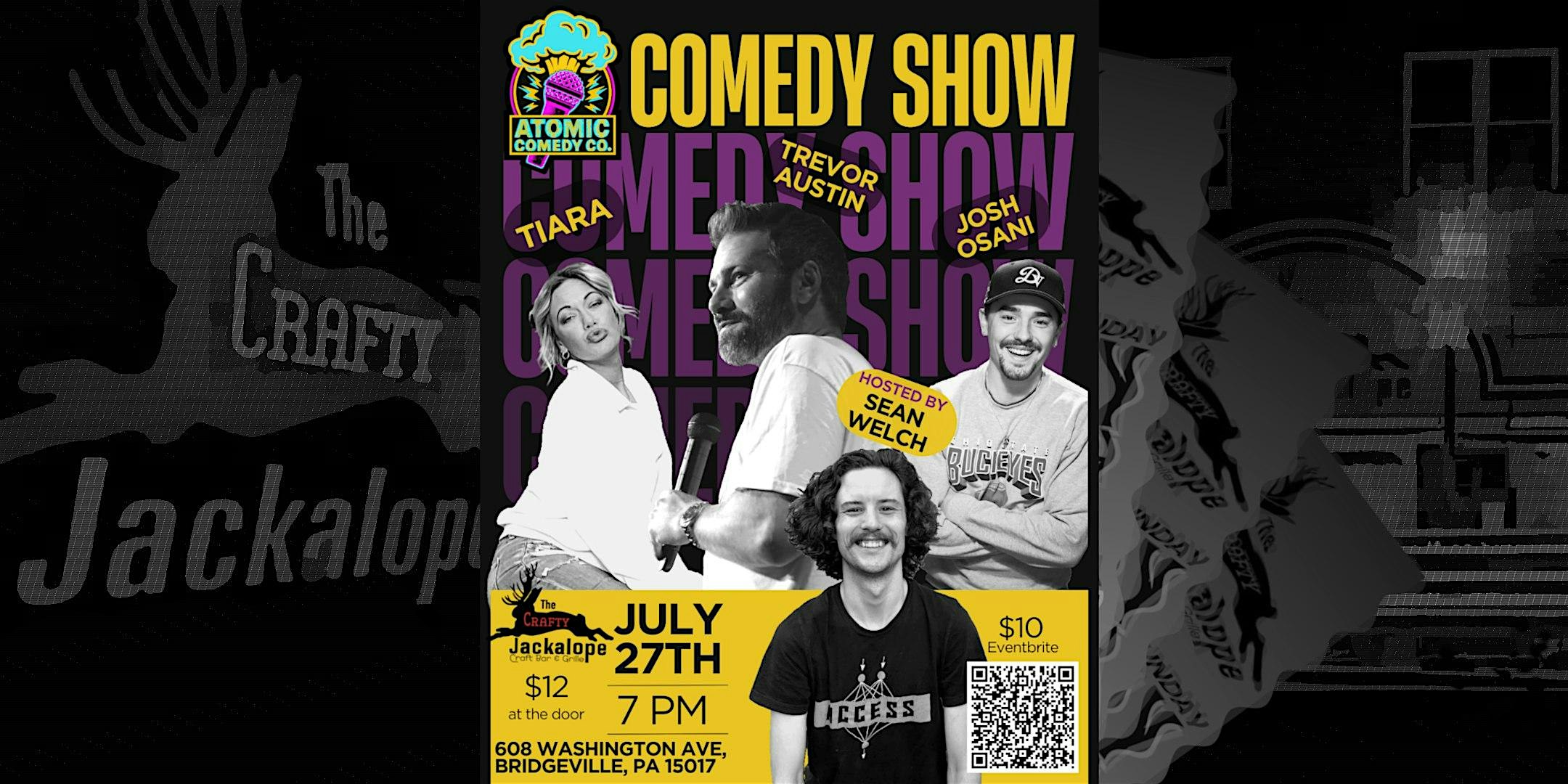 Comedy Show at The Crafty Jackalope at The Crafty Jackalope – Bridgeville, PA