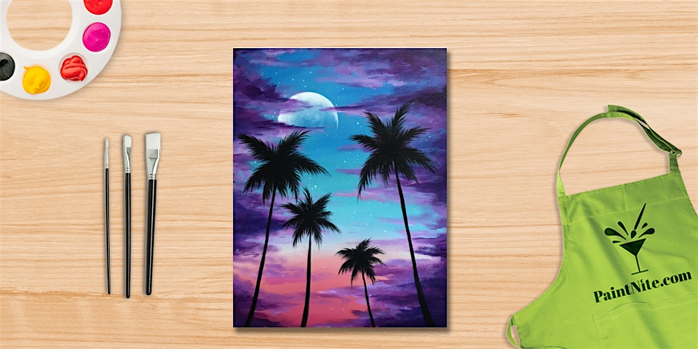 Paint Nite Brand Creative Events at Square Peg Pizzeria – Glastonbury – Glastonbury, CT