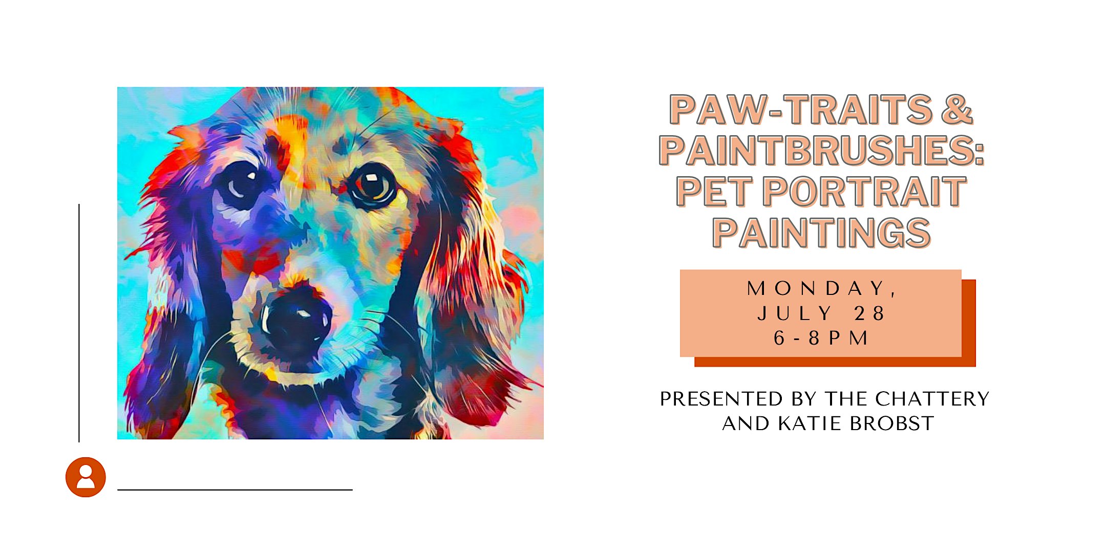 Paw-traits & Paintbrushes: Pet Portrait Paintings at The Chattery – Chattanooga, TN