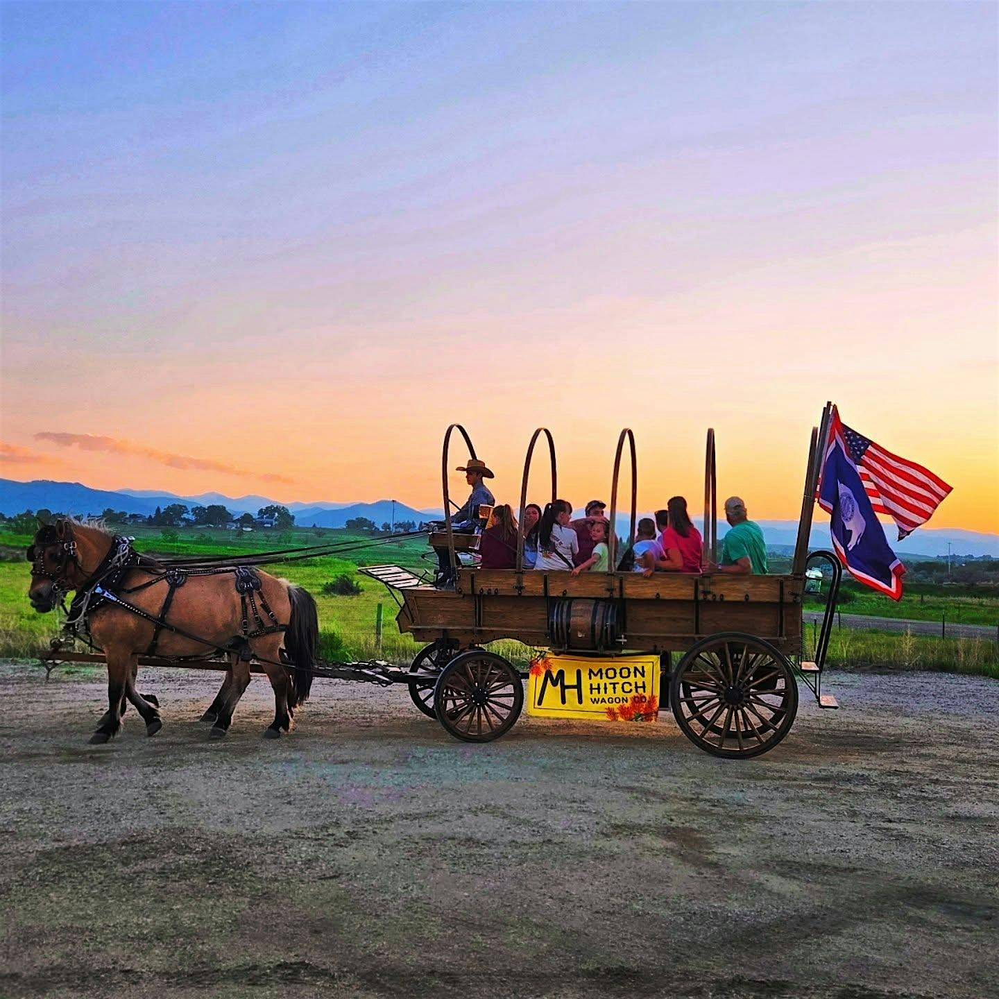 Scenic Wagon Tour | Heritage Park at Creekside Clubhouse Family Fun Center – Buffalo, WY