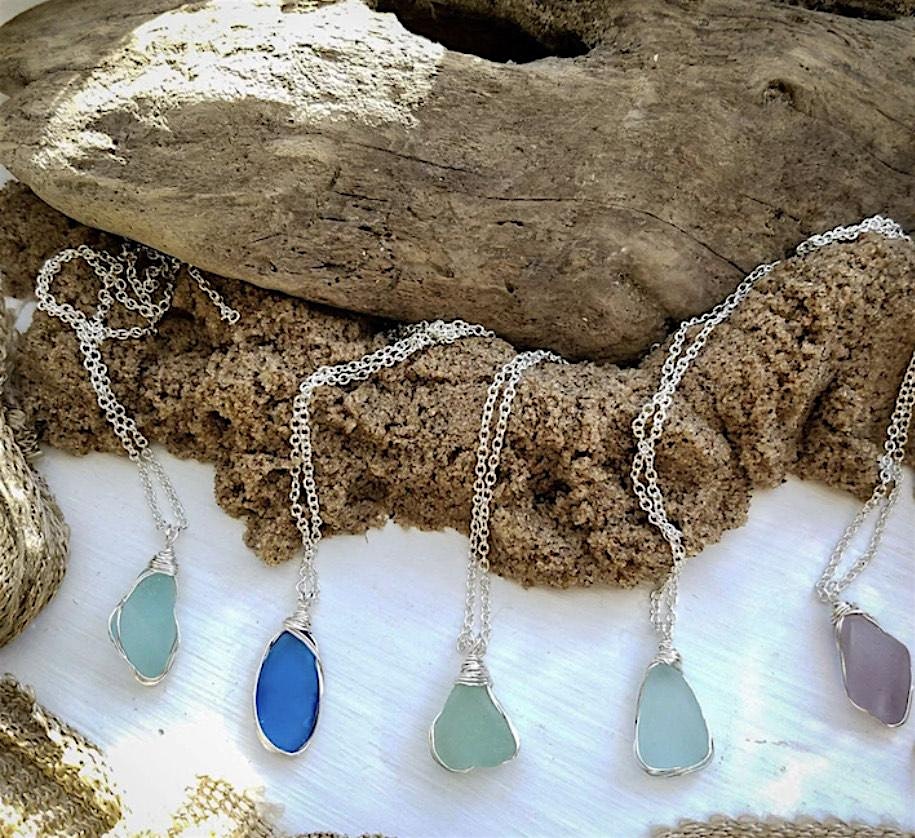 Sea Glass Pendant Class Hosted by Backyard Brewery, Manchester, NH (18+) at Backyard Brewery and Kitchen – Manchester, NH