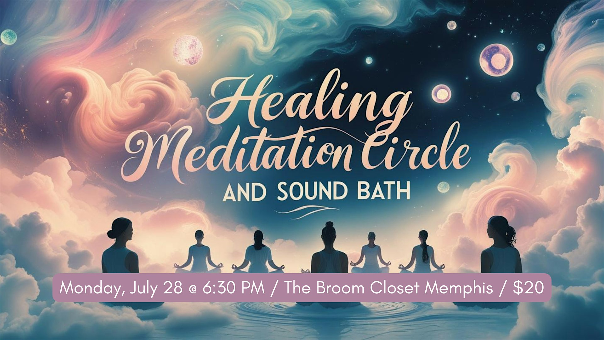 Healing Meditation Circle and Sound Bath at The Broom Closet Memphis – Memphis, TN