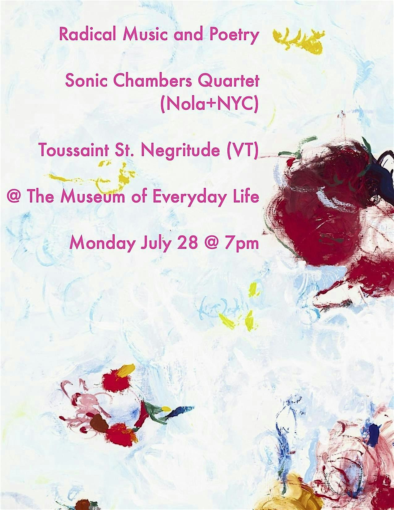 Radical Music and Poetry at the Museum of Everyday Life at The Museum of Everyday Life – Glover, VT