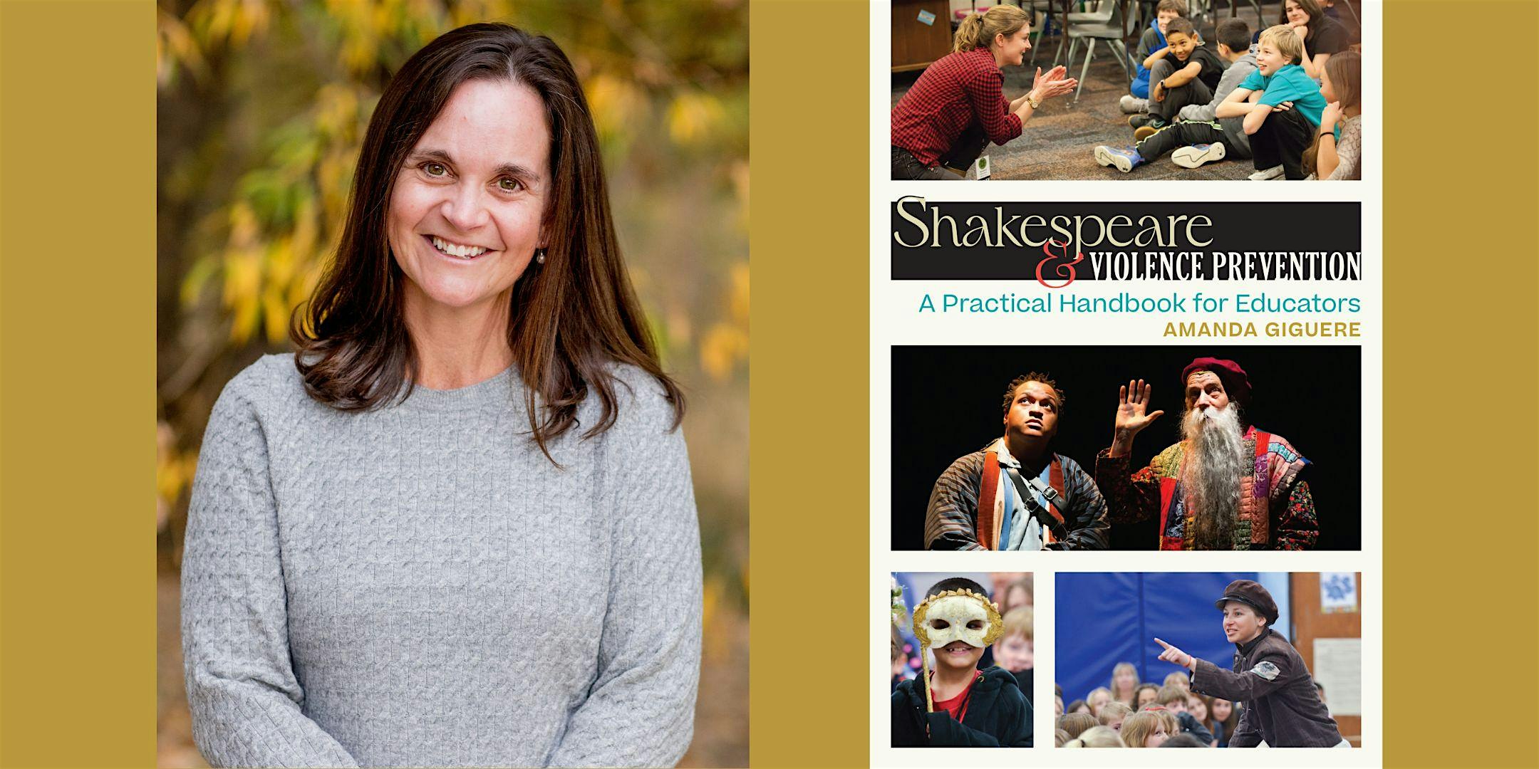 Amanda Giguere — “Shakespeare & Violence Prevention” at Boulder Book Store – Boulder, CO
