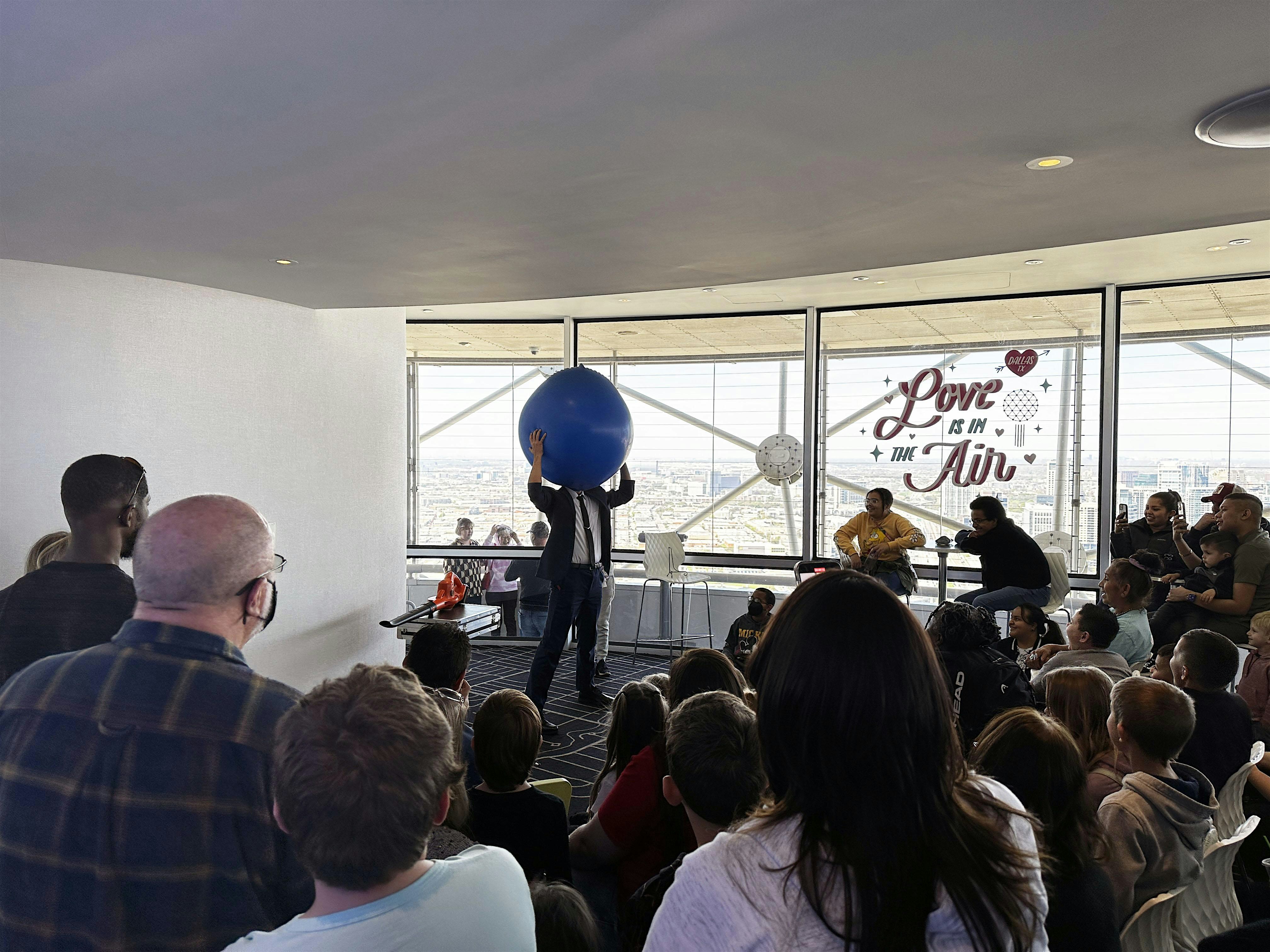 Sam the Magic Man at Reunion Tower at Reunion Tower – Dallas, TX