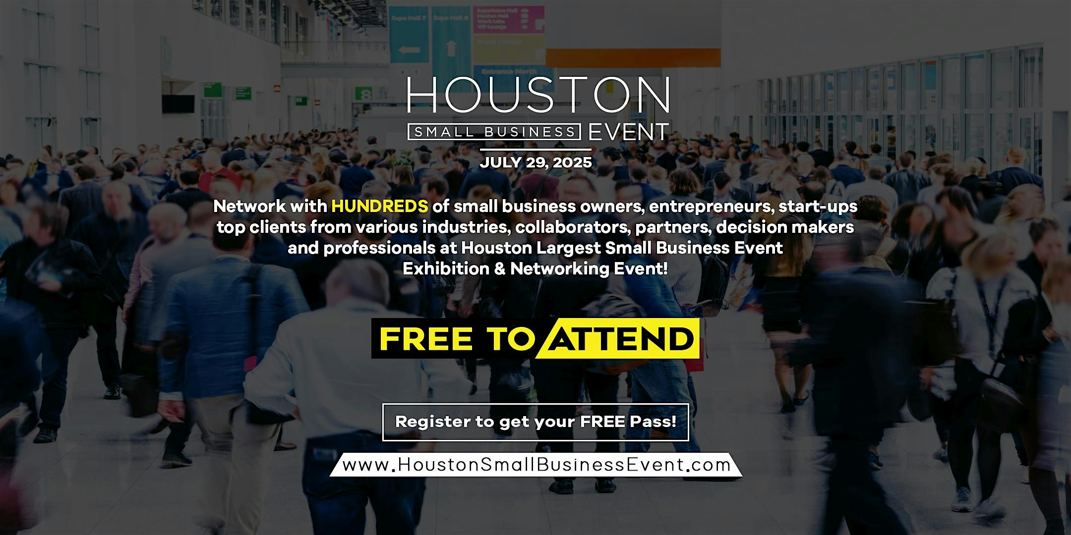Houston Small Business Event at Holiday Inn & Suites Houston NW – Willowbrook by IHG – Houston, TX