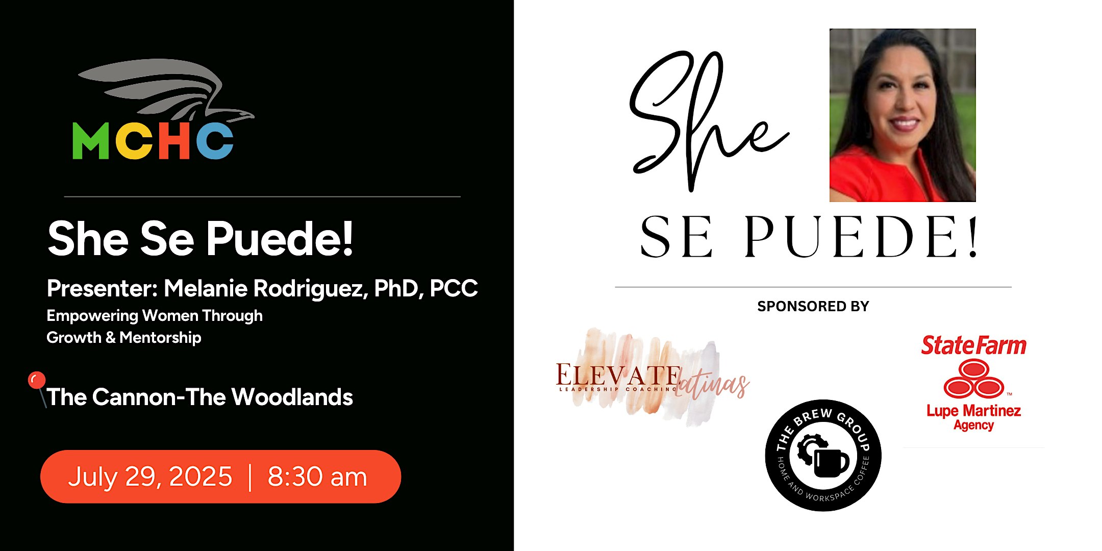 She Se Puede! at Montgomery County Hispanic Chamber – The Woodlands, TX