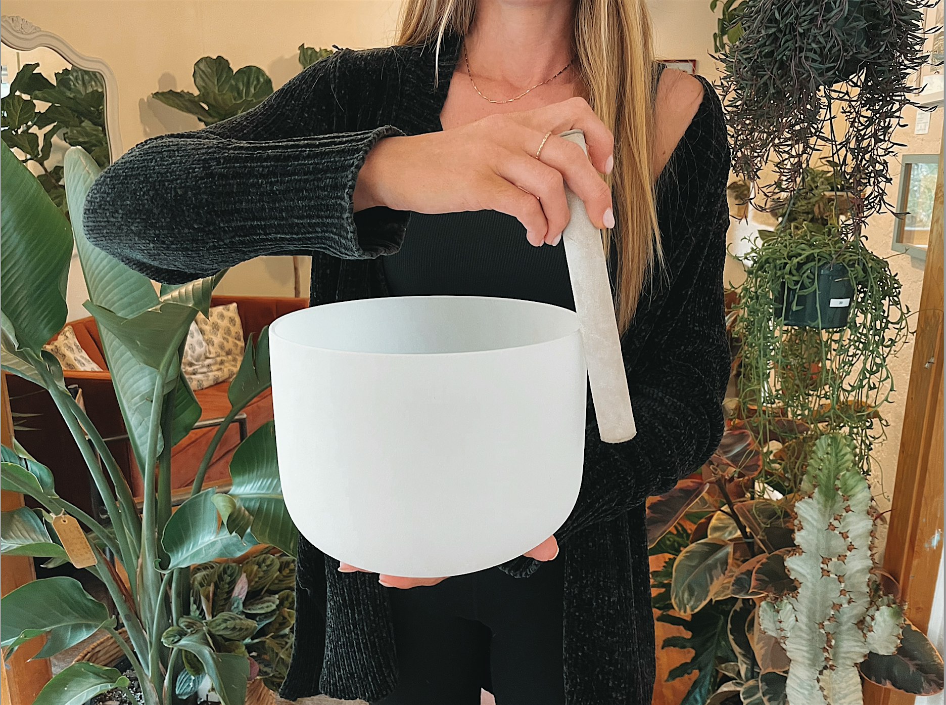 Indoor Sound Bath Meditation at Amano Coffee & Plants – Kittredge, CO