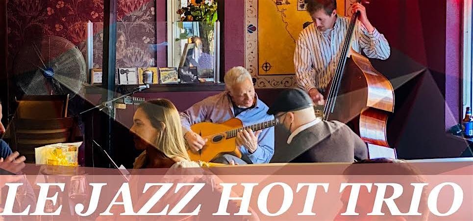 Le Jazz Hot Trio (& friends) play E V E R Y Wednesday at Scopo Divino 6-9pm at Scopo Divino – San Francisco, CA