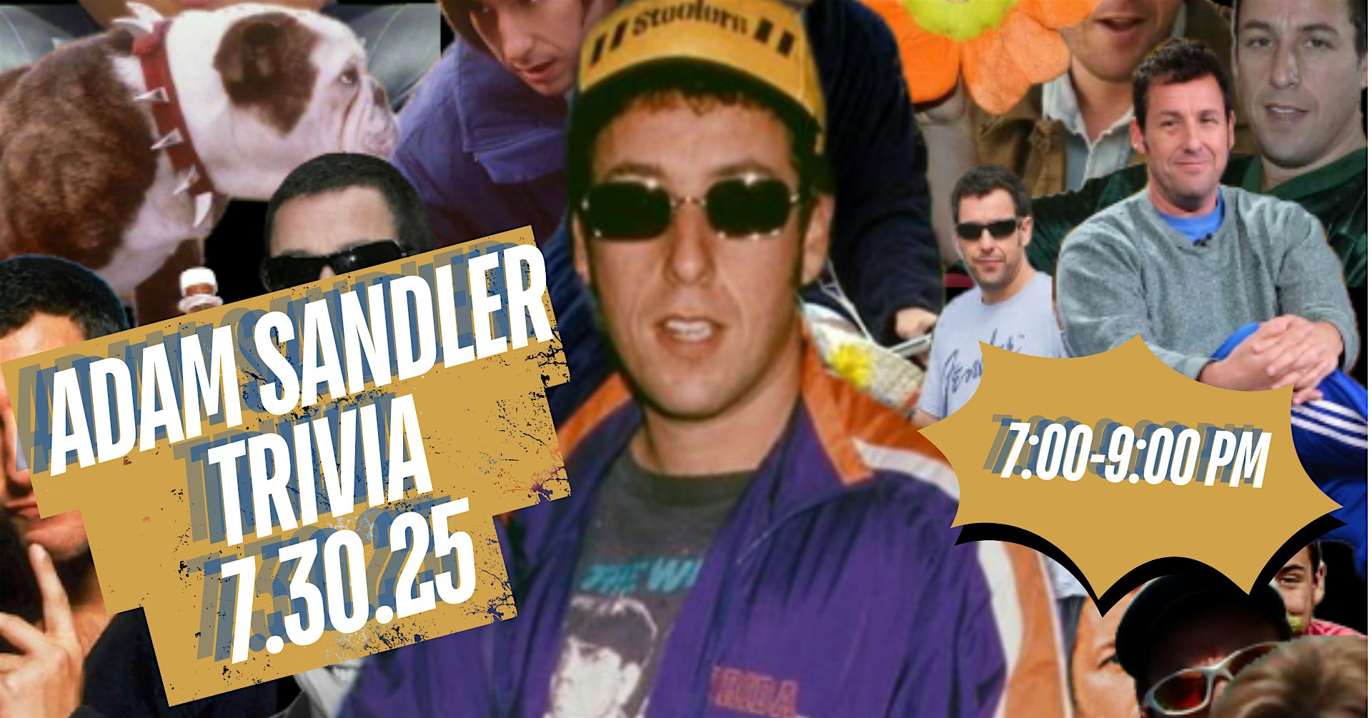 Adam Sandler Trivia at Bay Street Biergarten – Charleston, SC