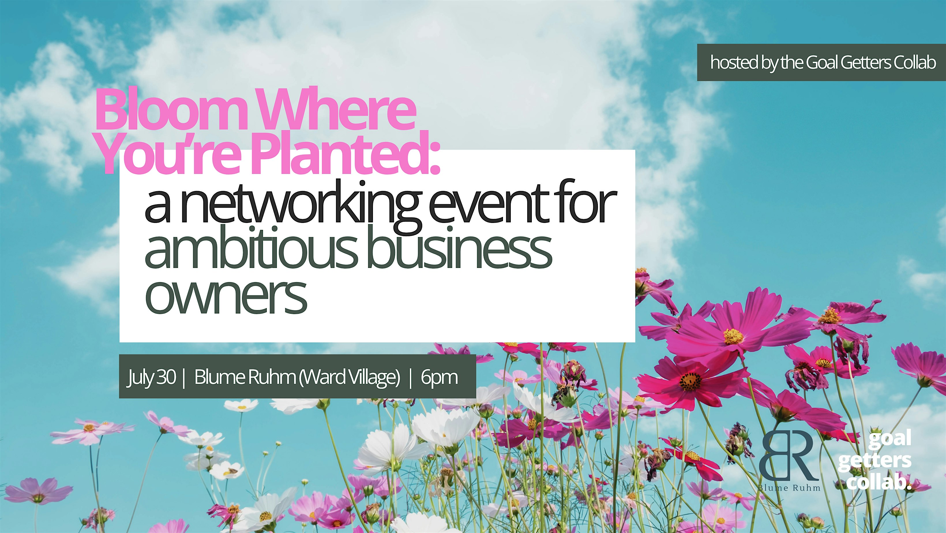 Bloom Where You’re Planted: A Networking Event for Business Owners at Blume Ruhm – Honolulu, HI