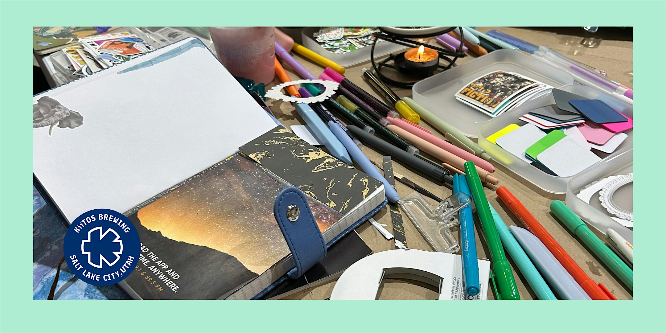 Drunk Journal Jam Monthly Creative Workshop at Kiitos at Kiitos Brewing – Salt Lake City, UT