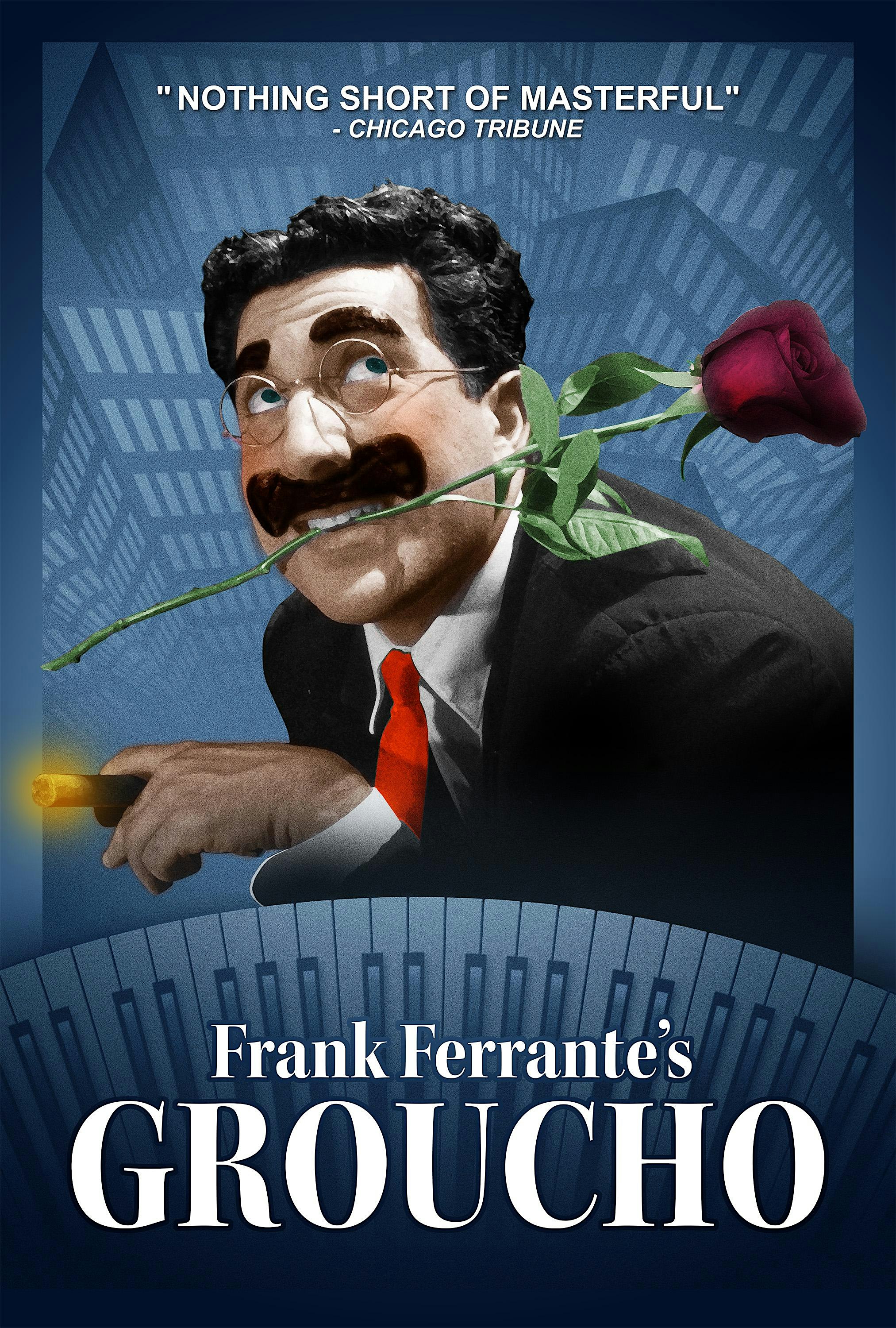 Frank Ferrante’s GROUCHO at Wilcox Park – Westerly, RI