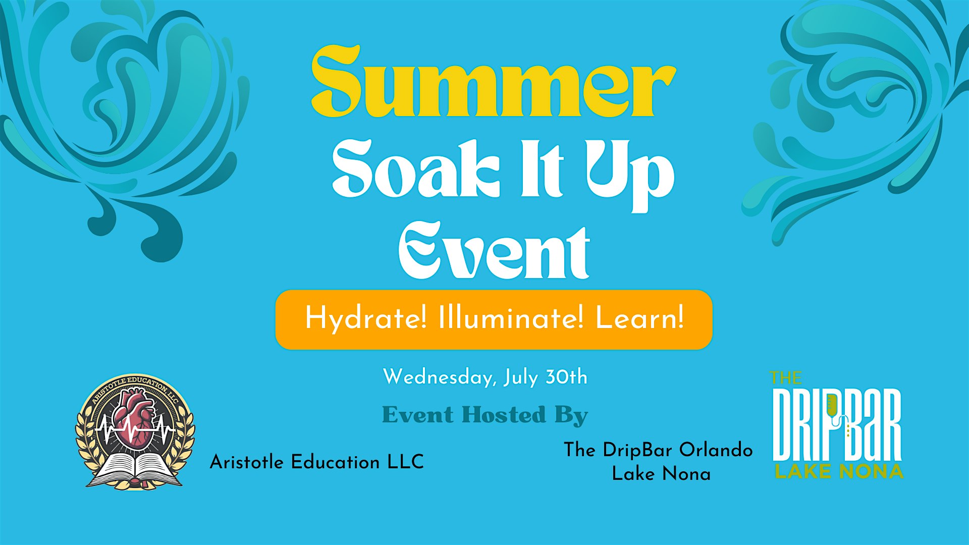 Summer Soak It Up Event at 1900 N Mills Ave – Orlando, FL