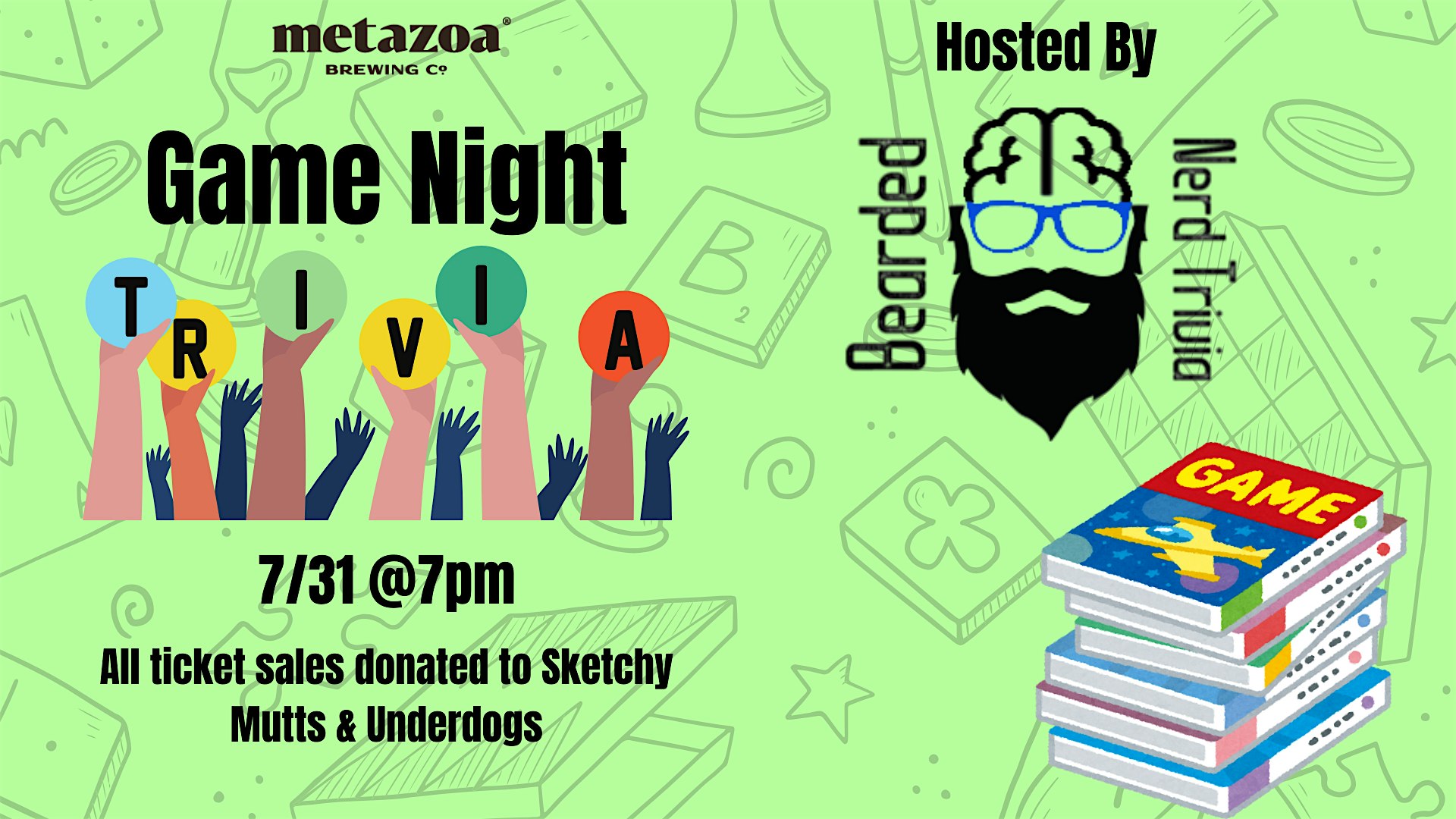 Game Night Trivia at Metazoa Brewing Company – Indianapolis, IN