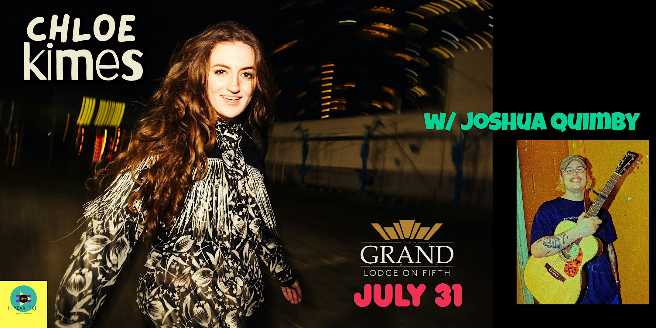 Chloe Kimes w/ Joshua Quimby at The Grand Lodge – Paducah, KY