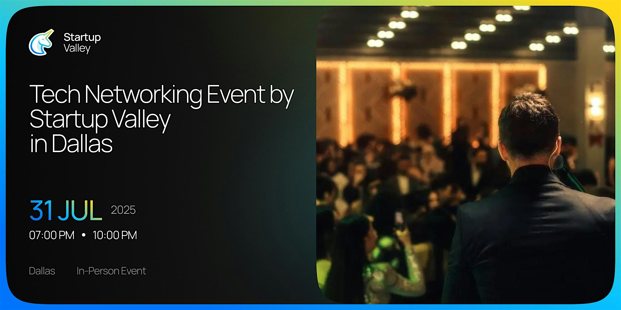 Tech Networking Event by Startup Valley in Dallas at HEXA Coworking – Richardson, TX
