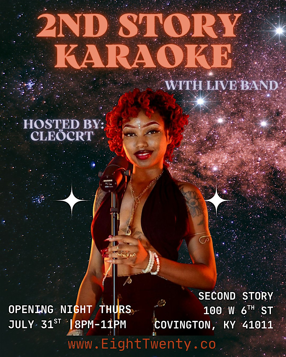 KARAOKE NIGHT @ SECOND STORY W/LIVE BAND at Second Story – Covington, KY