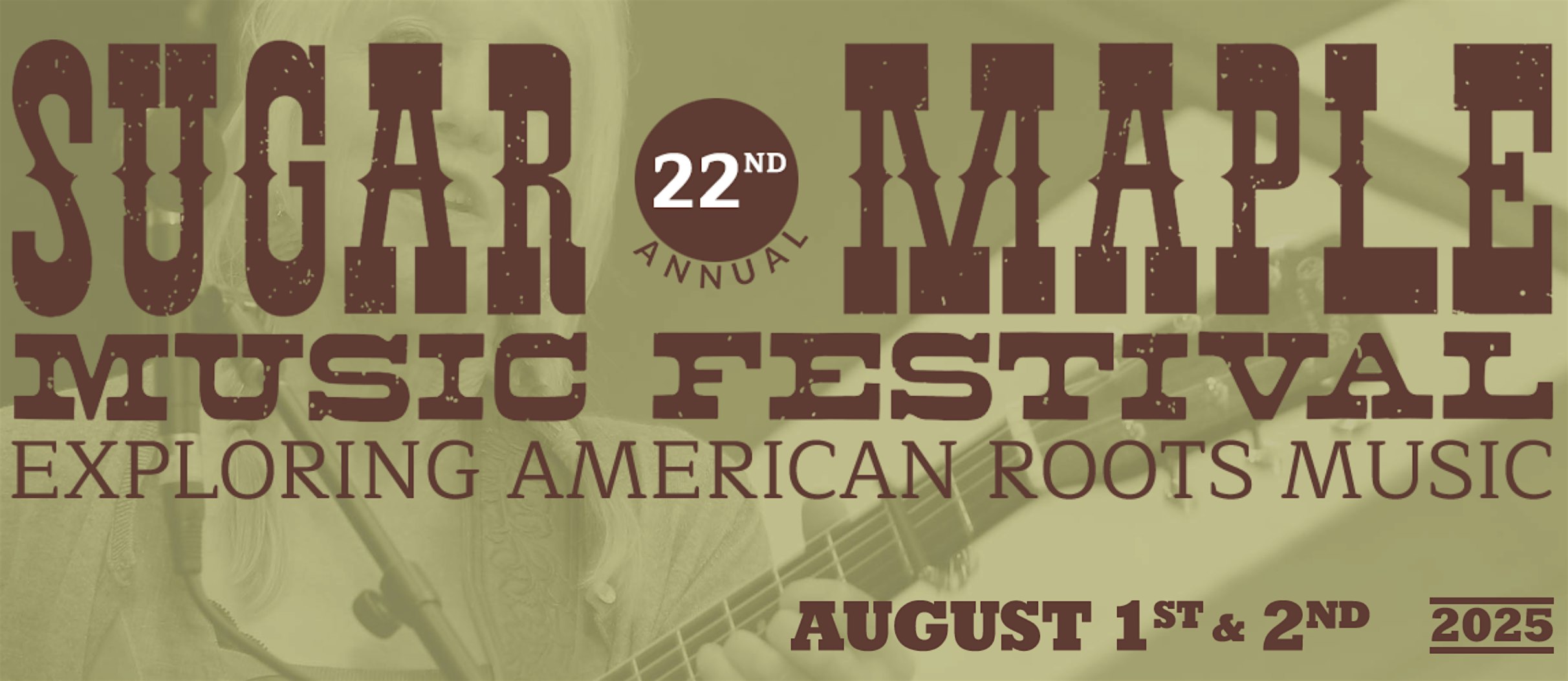 Sugar Maple Music Festival 2025 at William G. Lunney Lake Farm County Park – Madison, WI