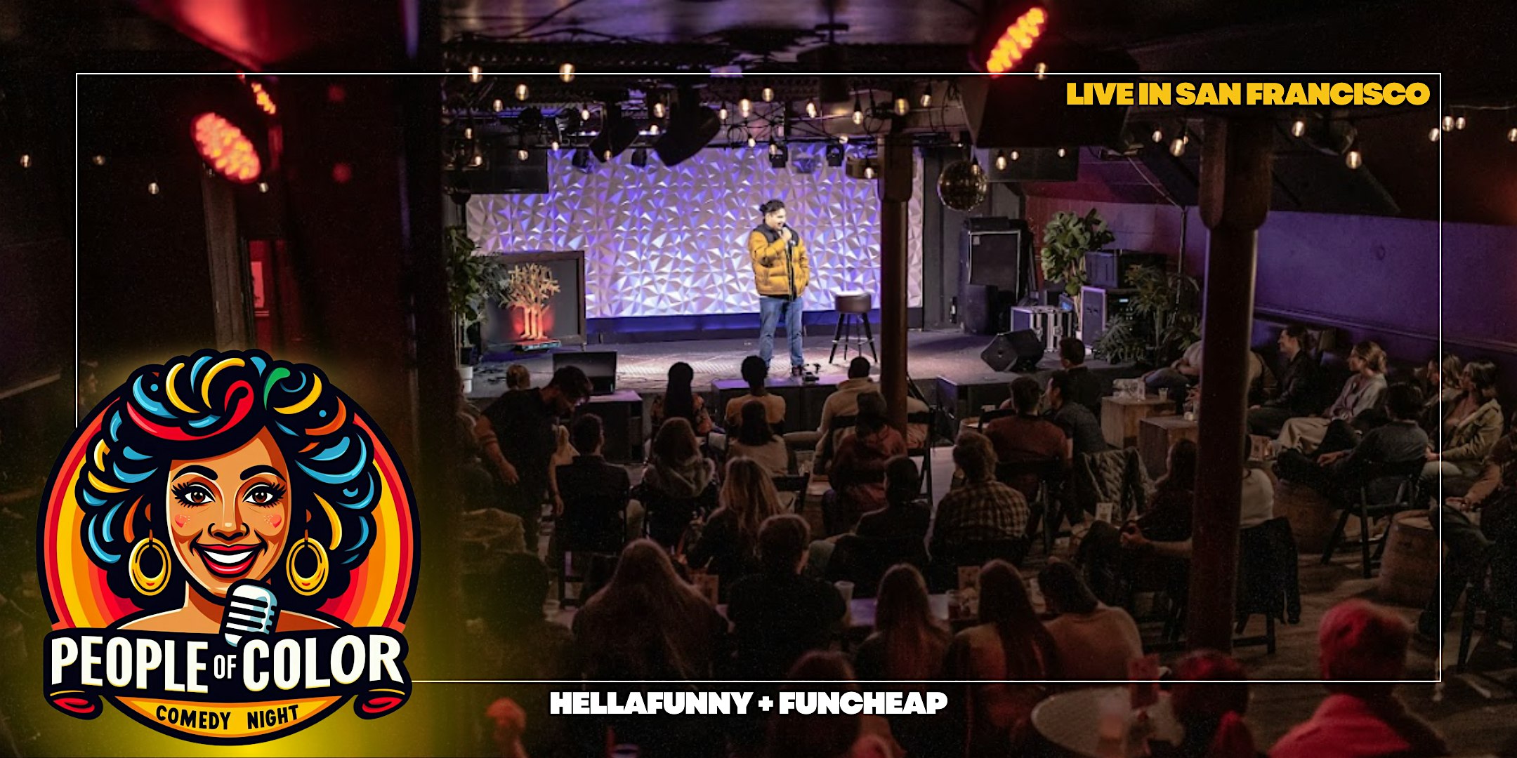 San Francisco POC Comedy Night at Mayes Oyster House – San Francisco, CA