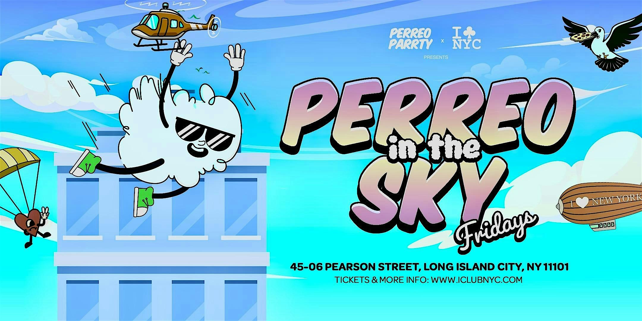 PERREO in the SKY- Latin & Reggaeton Rooftop Party New York at Skybar Rooftop and Lounge – Queens, NY
