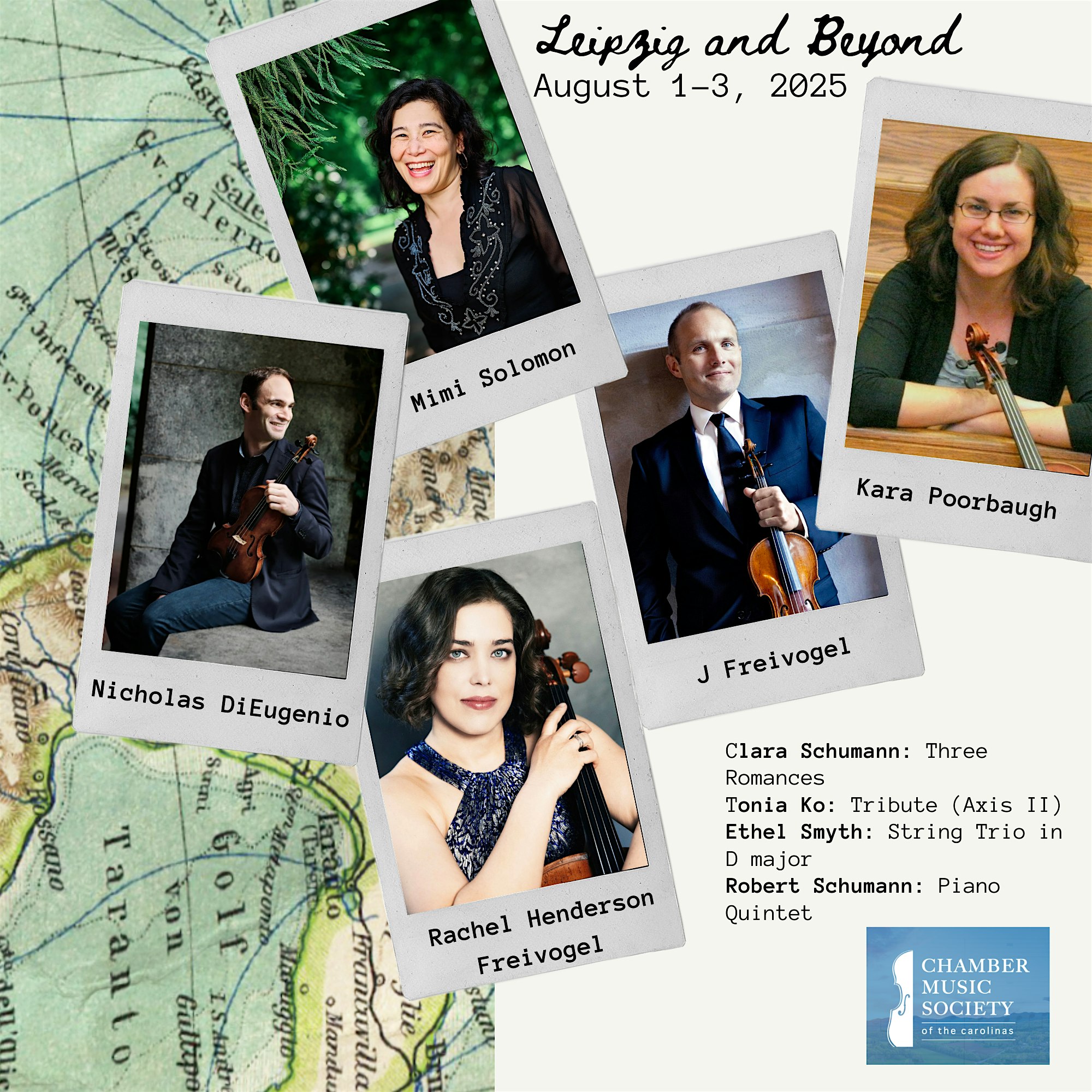 CMS of the Carolinas presents: Leipzig and Beyond, Greenville SC at Fine Arts Center – Greenville, SC