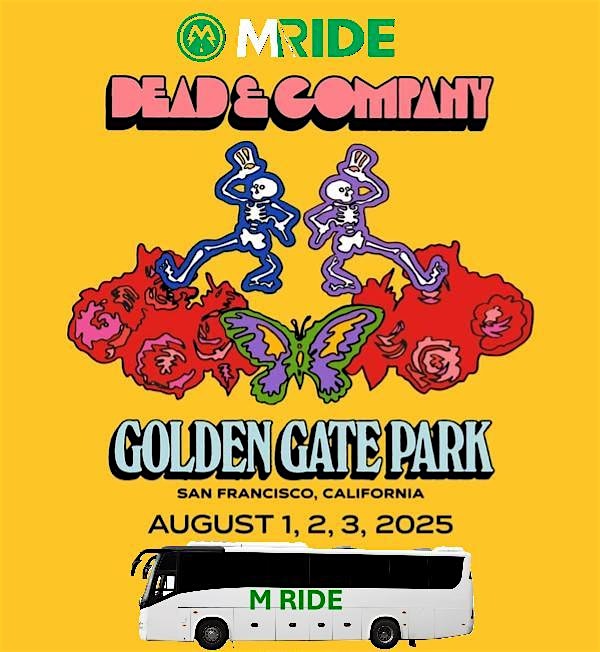 DEAD & CO. BUS from SAN FRANCISCO (NORTH BEACH) August 1st, 2nd and 3rd at Toscano Brothers – San Francisco, CA