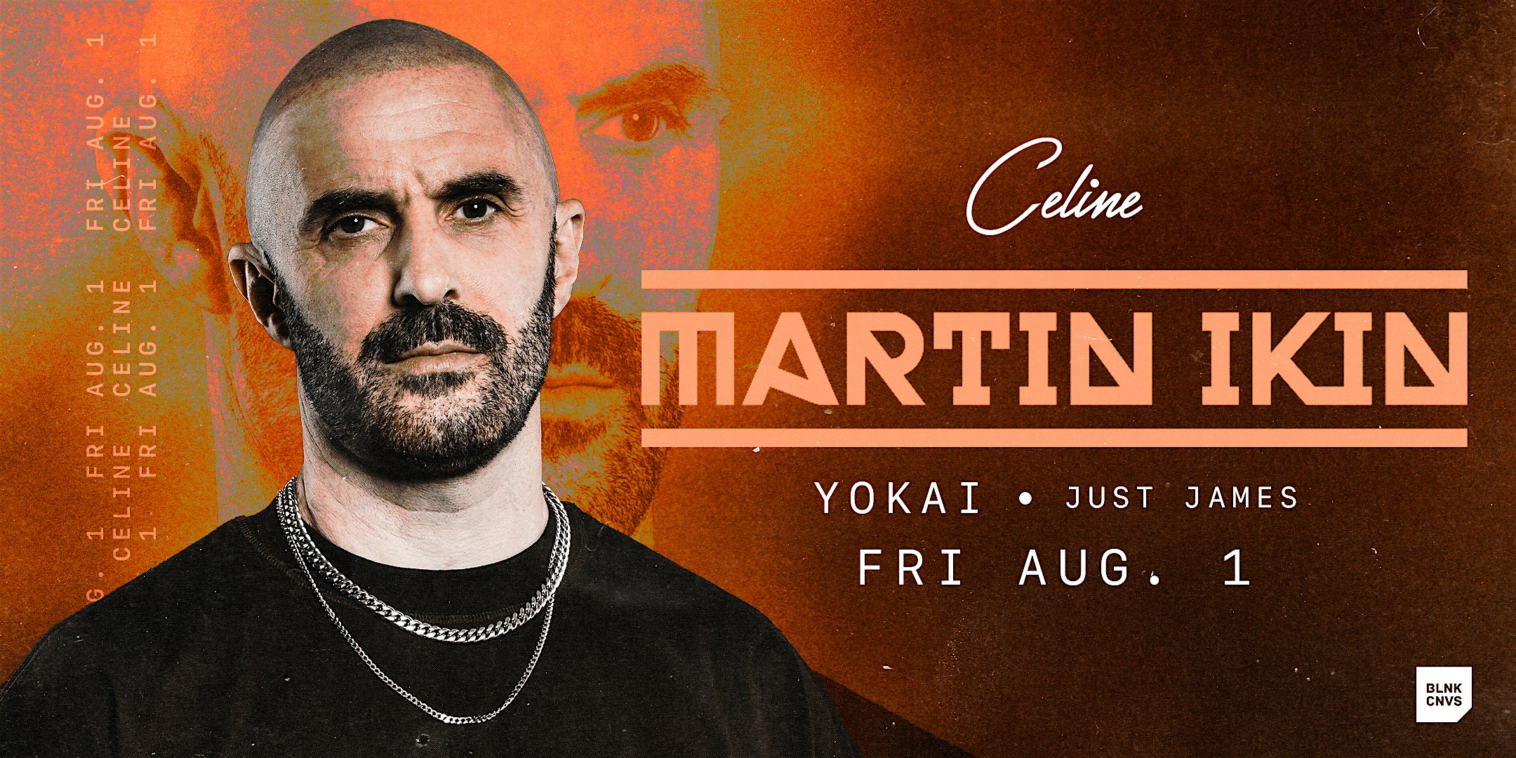 Martin Ikin at Celine Orlando | Fri 08.01.25 at Celine Orlando – Orlando, FL