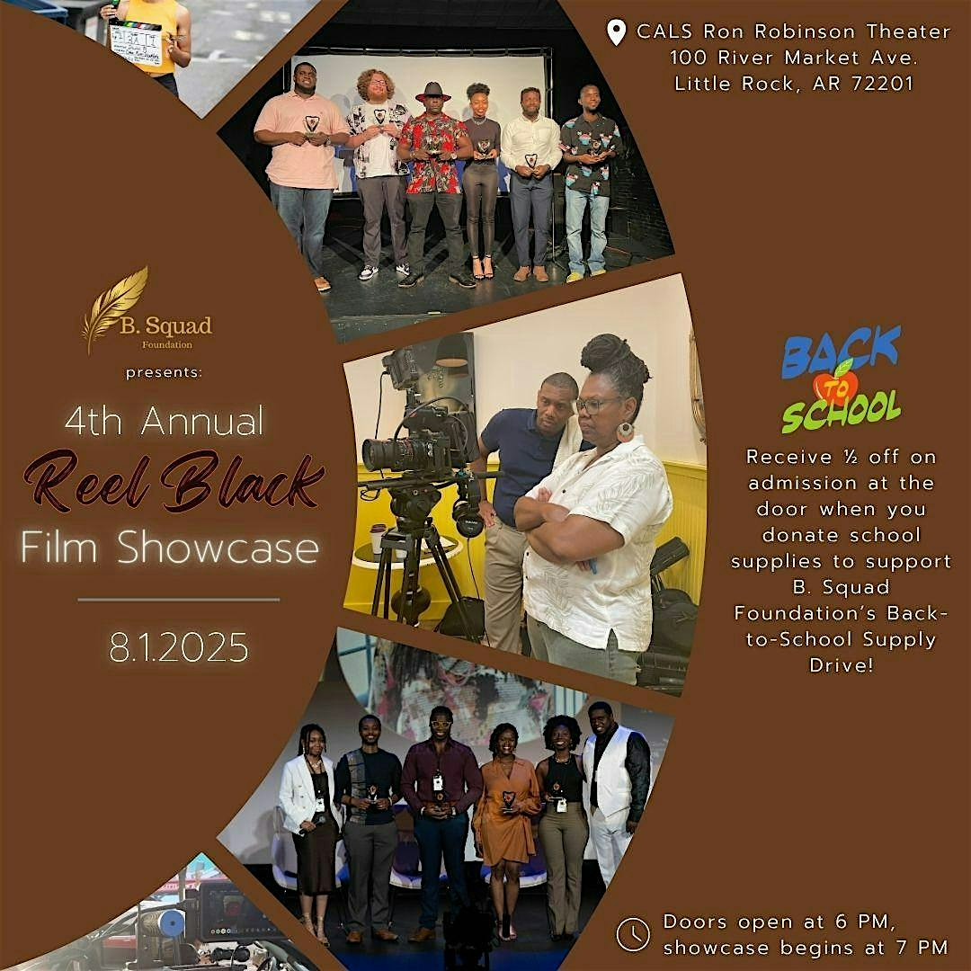4th Annual Reel Black Film Showcase at Ron Robinson Theater — Central Arkansas Library System – Little Rock, AR