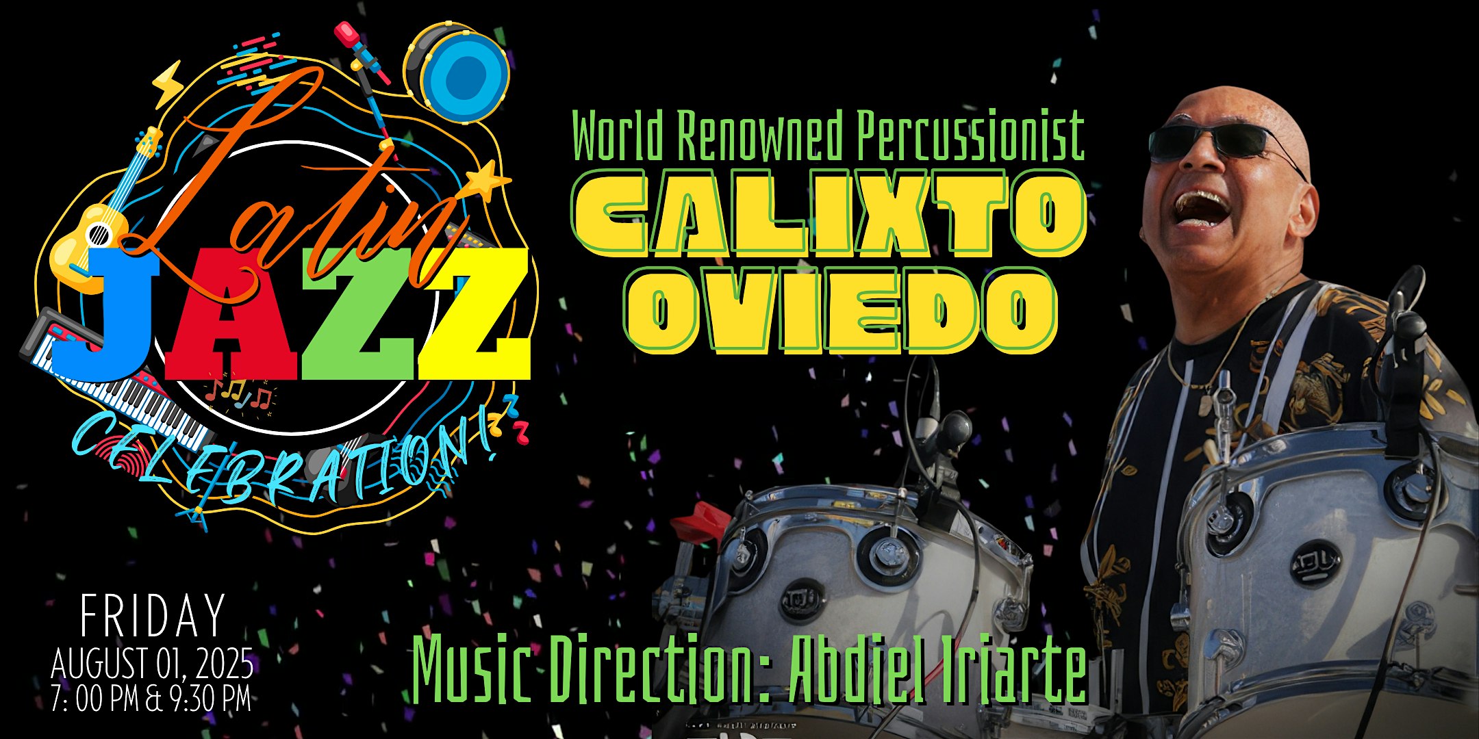 Forte’s Latin Jazz Series Featuring Calixto Oviedo | 9:30 at Forte Jazz Lounge – Charleston, SC